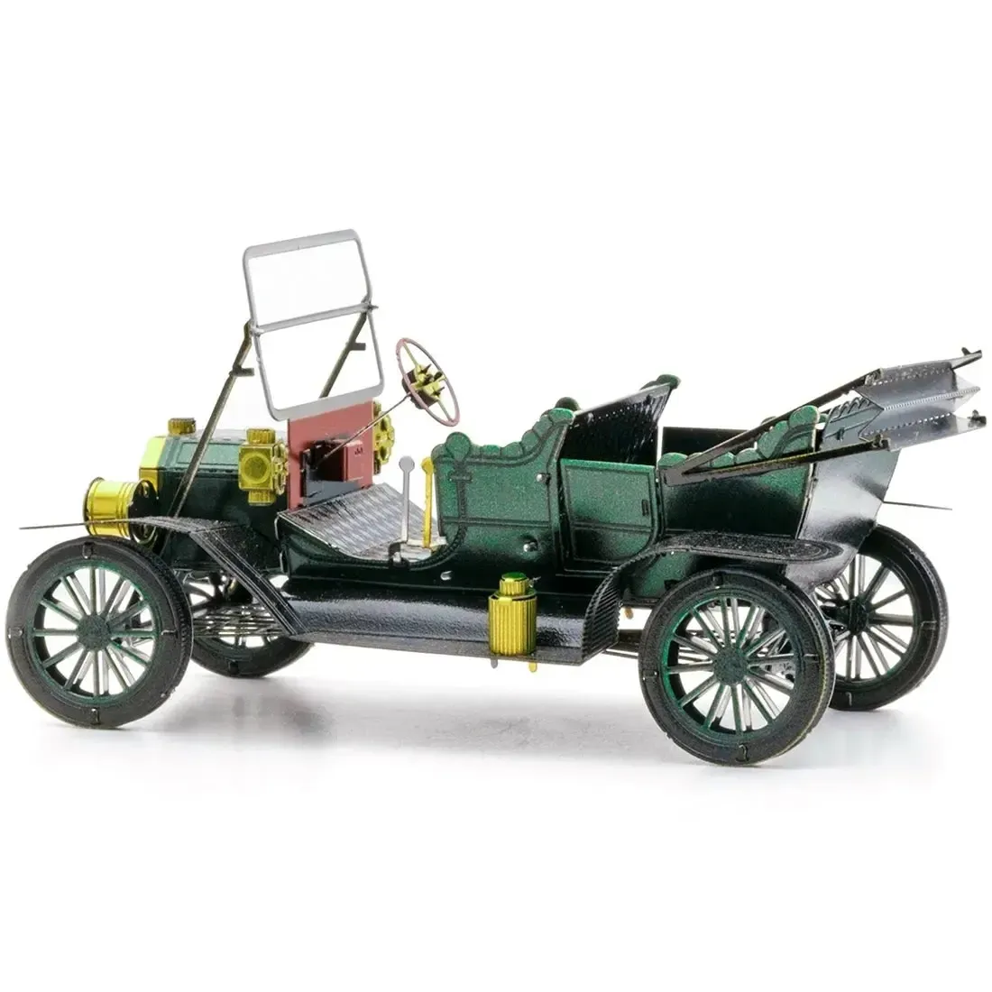 1908 Ford Model T Car Figure Model Kit (1:37 Scale, Steel, Moderate Difficulty) - Fascinations - Metal Earth Series - Image 4