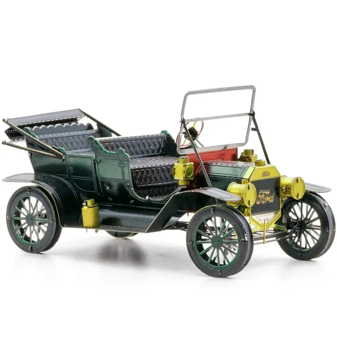 1908 Ford Model T Car Figure Model Kit (1:37 Scale, Steel, Moderate Difficulty) - Fascinations - Metal Earth Series - Image 7