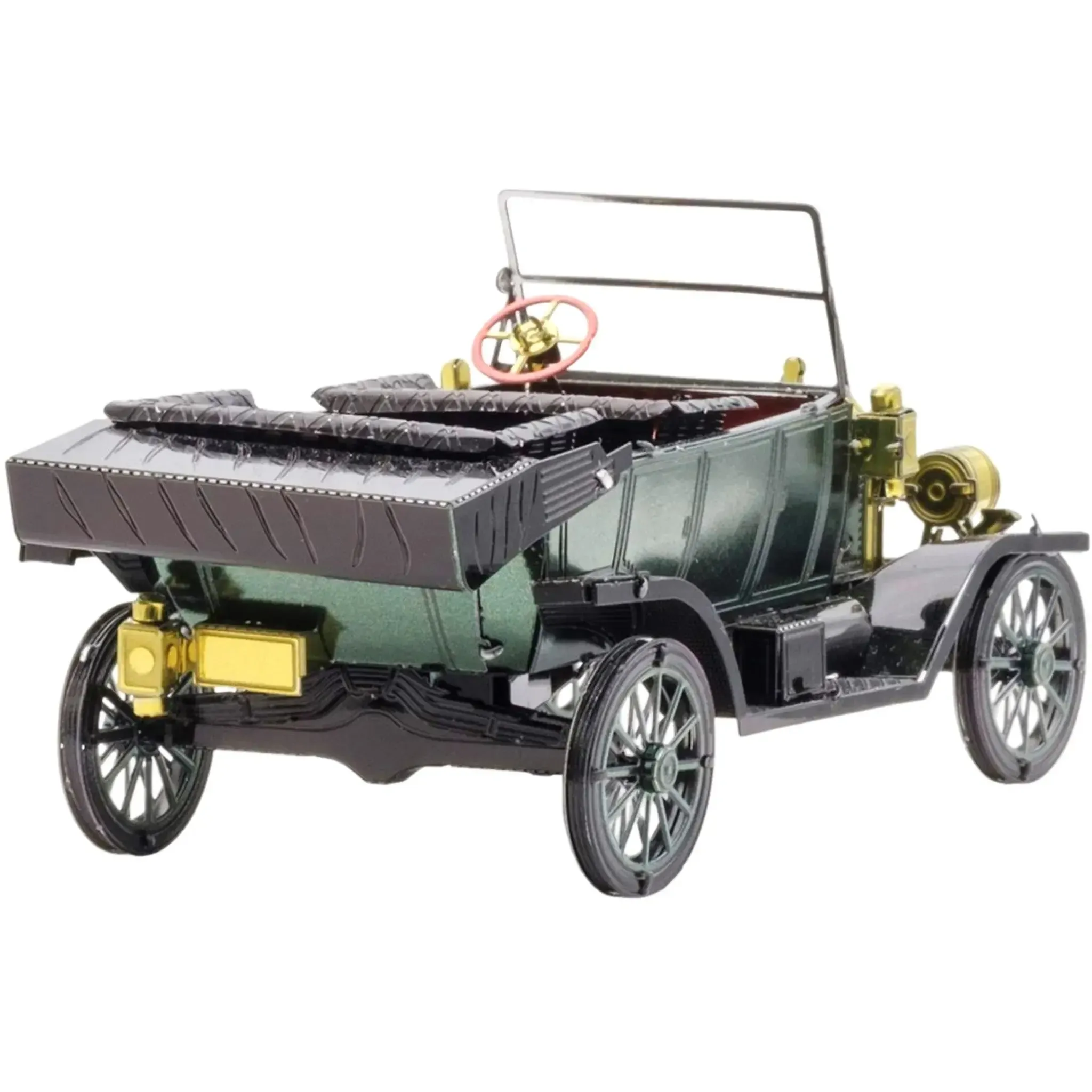 1910 Ford Model T Car Figure Model Kit (1:39 Scale, Steel, Moderate Difficulty) - Fascinations - Metal Earth Series - (2019) - Image 5