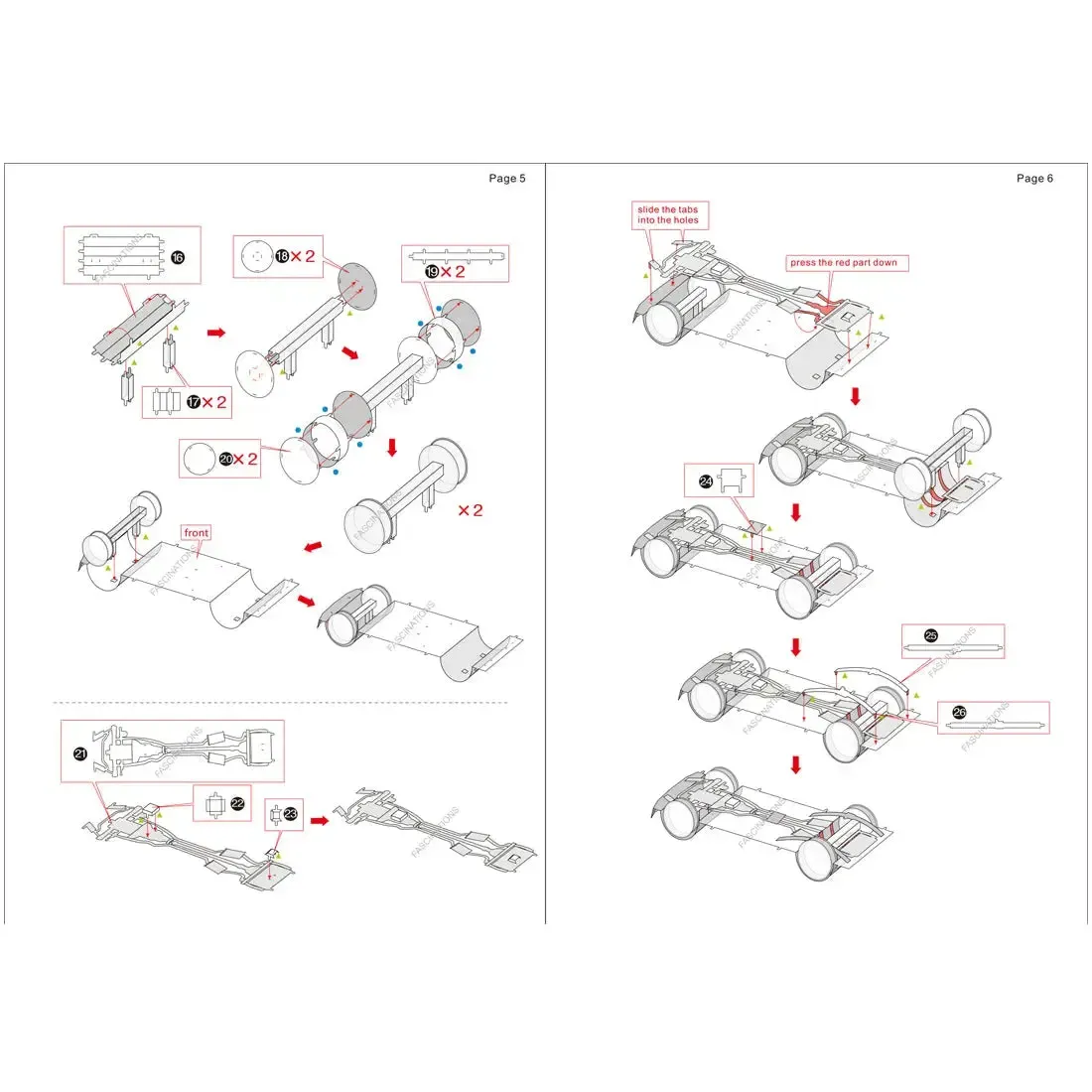 1965 Ford Mustang Car Figure Model Kit (Steel, Moderate Difficulty) - Fascinations - Metal Earth Series - Image 10