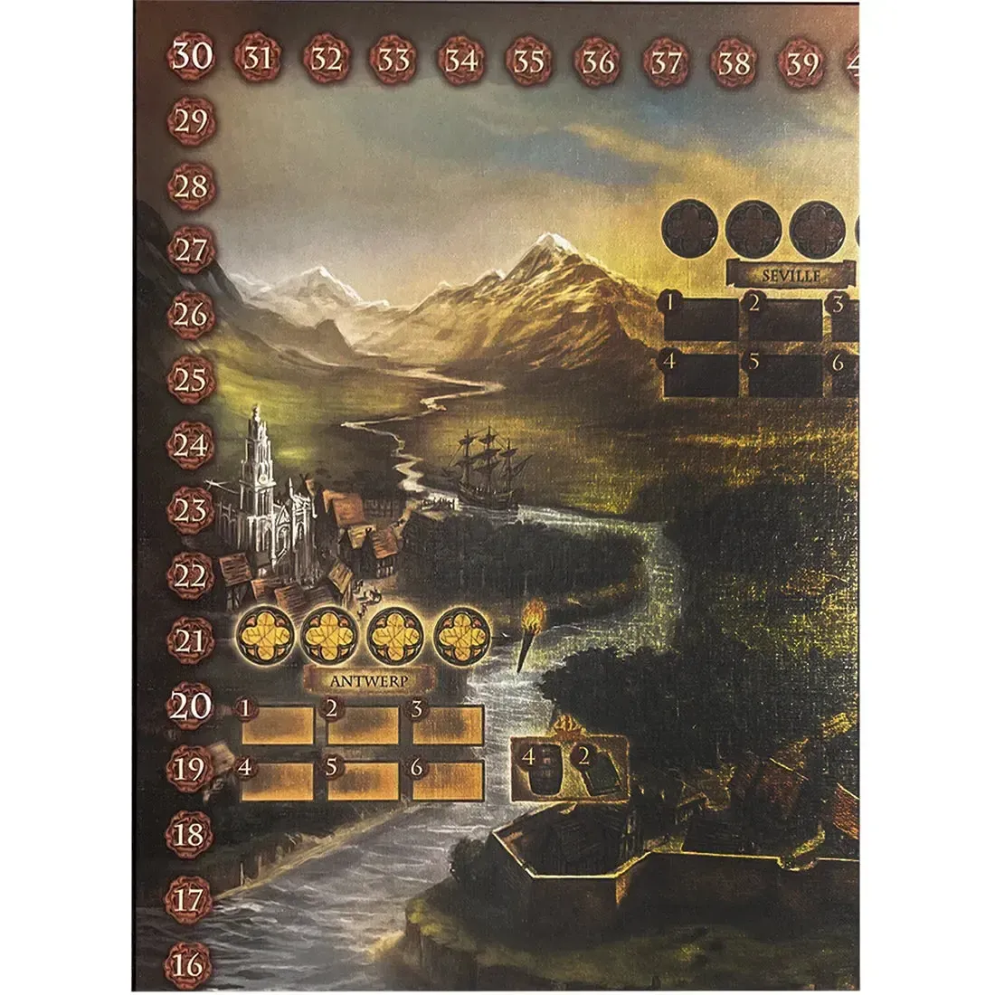 A Column of Fire - Strategy Civilization Board Game for Family, and Adults (2-4 Players, Ages 12+) - Thames & Kosmos - Image 5