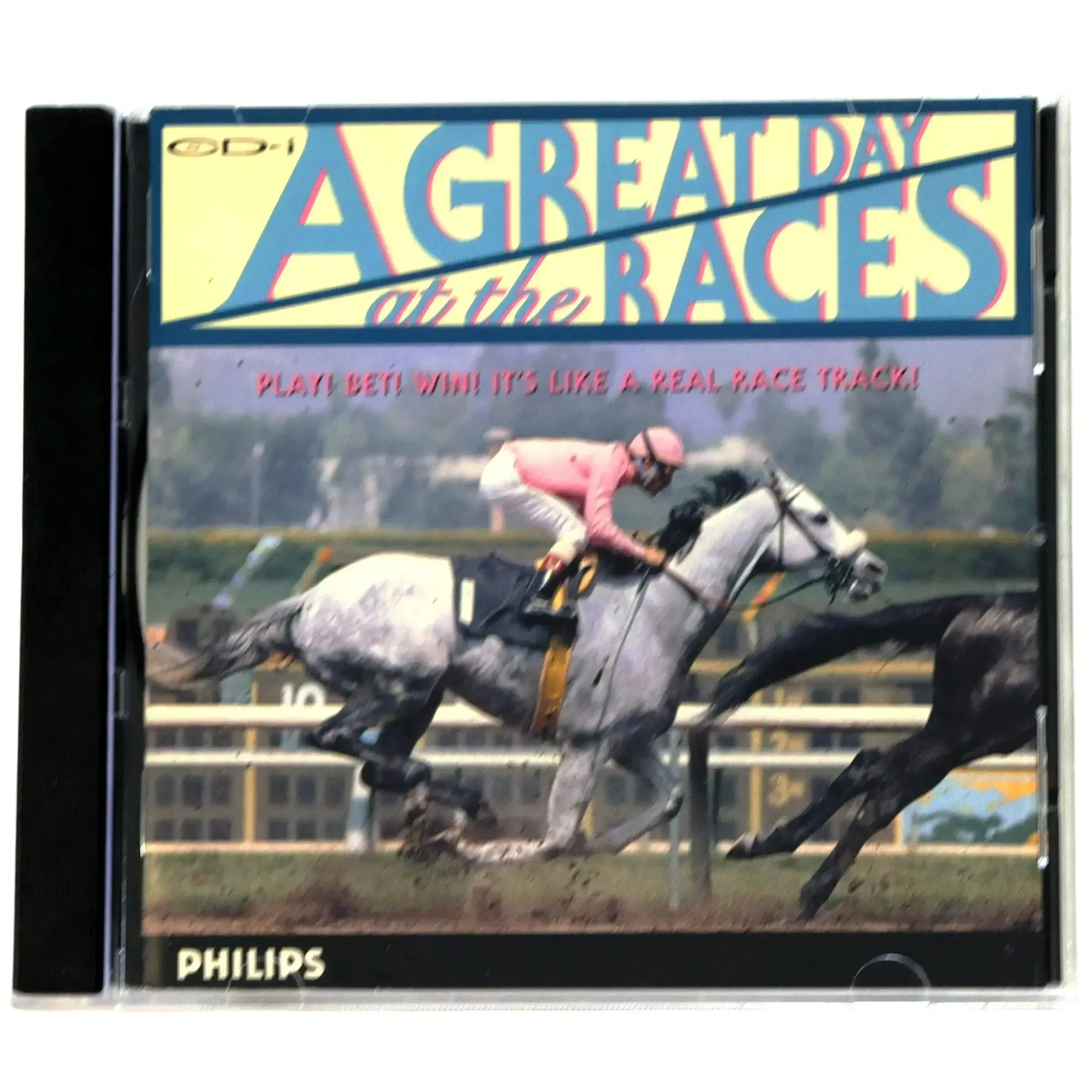 A Great Day at the Races - Horse Racing Video Game (1 Player) - Philips CD-i - (1993)