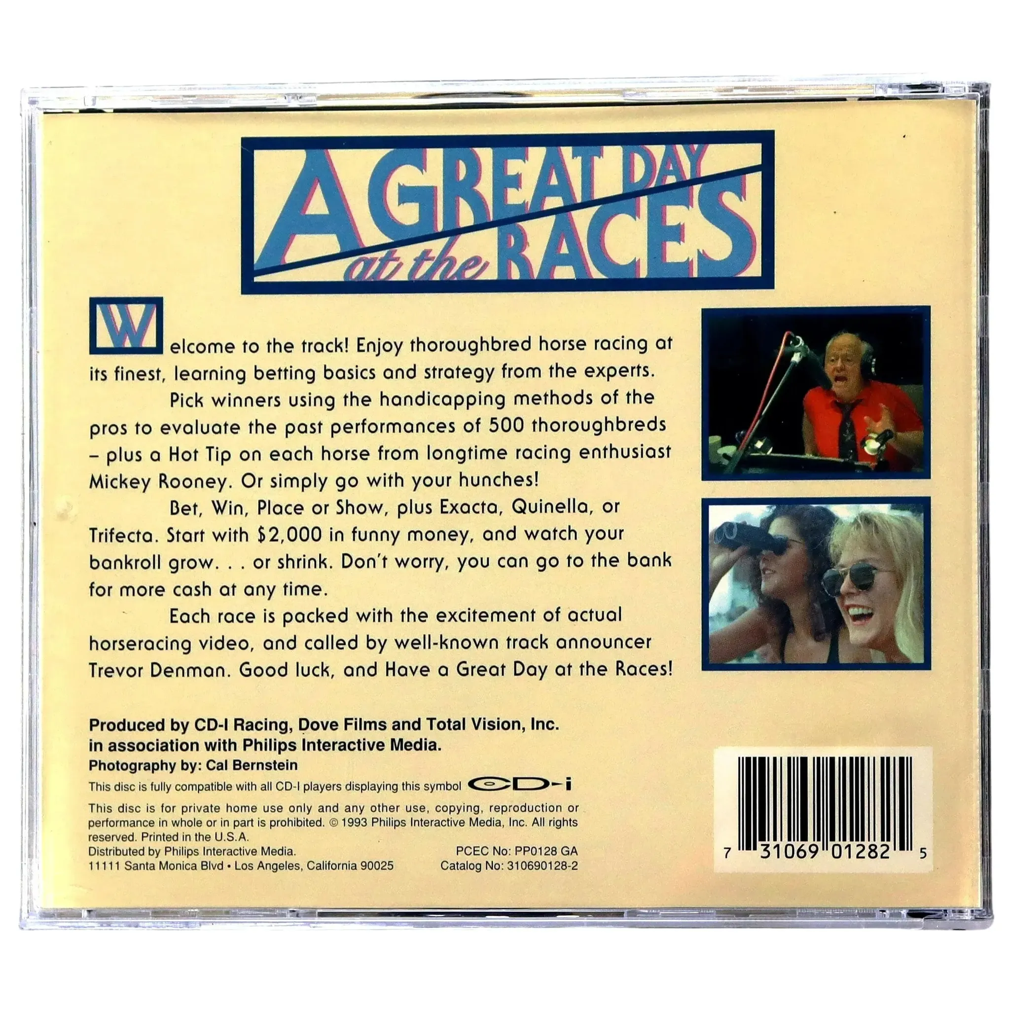A Great Day at the Races - Horse Racing Video Game (1 Player) - Philips CD-i - (1993) - Image 3