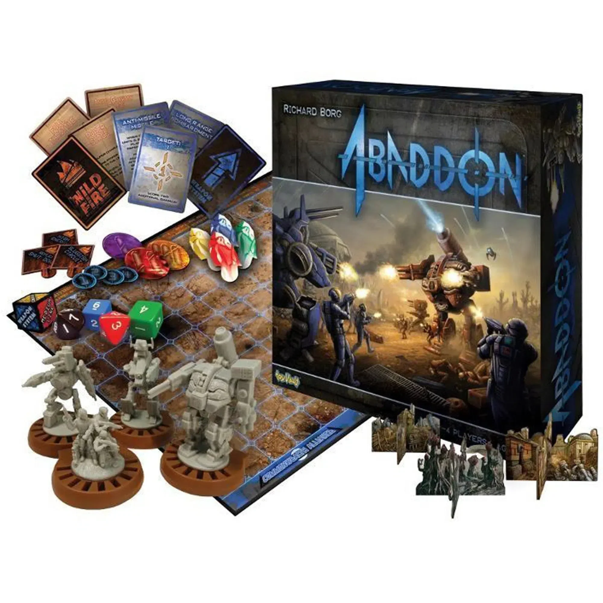 Abaddon - Strategy War Card Game for Family, and Adults (2-4 Players, Ages 14+) - Toy Vault - Image 2