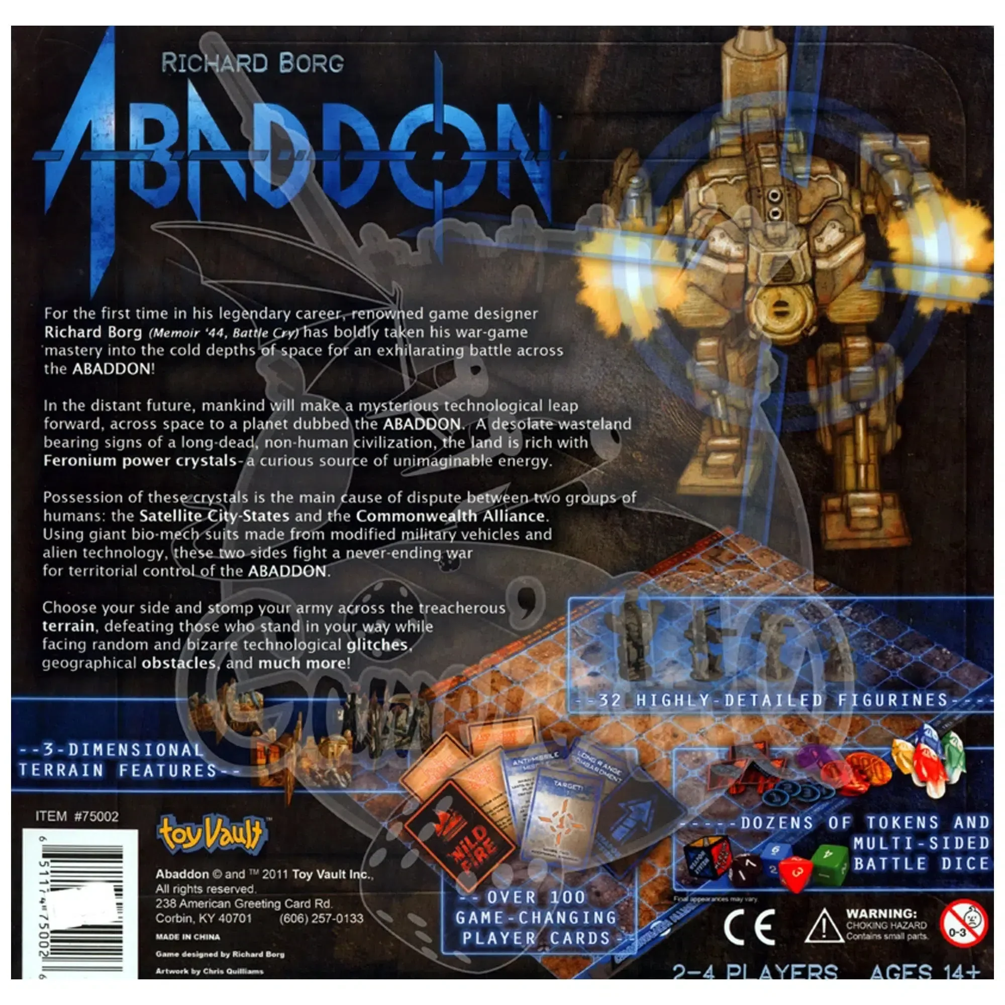 Abaddon - Strategy War Card Game for Family, and Adults (2-4 Players, Ages 14+) - Toy Vault - Image 3