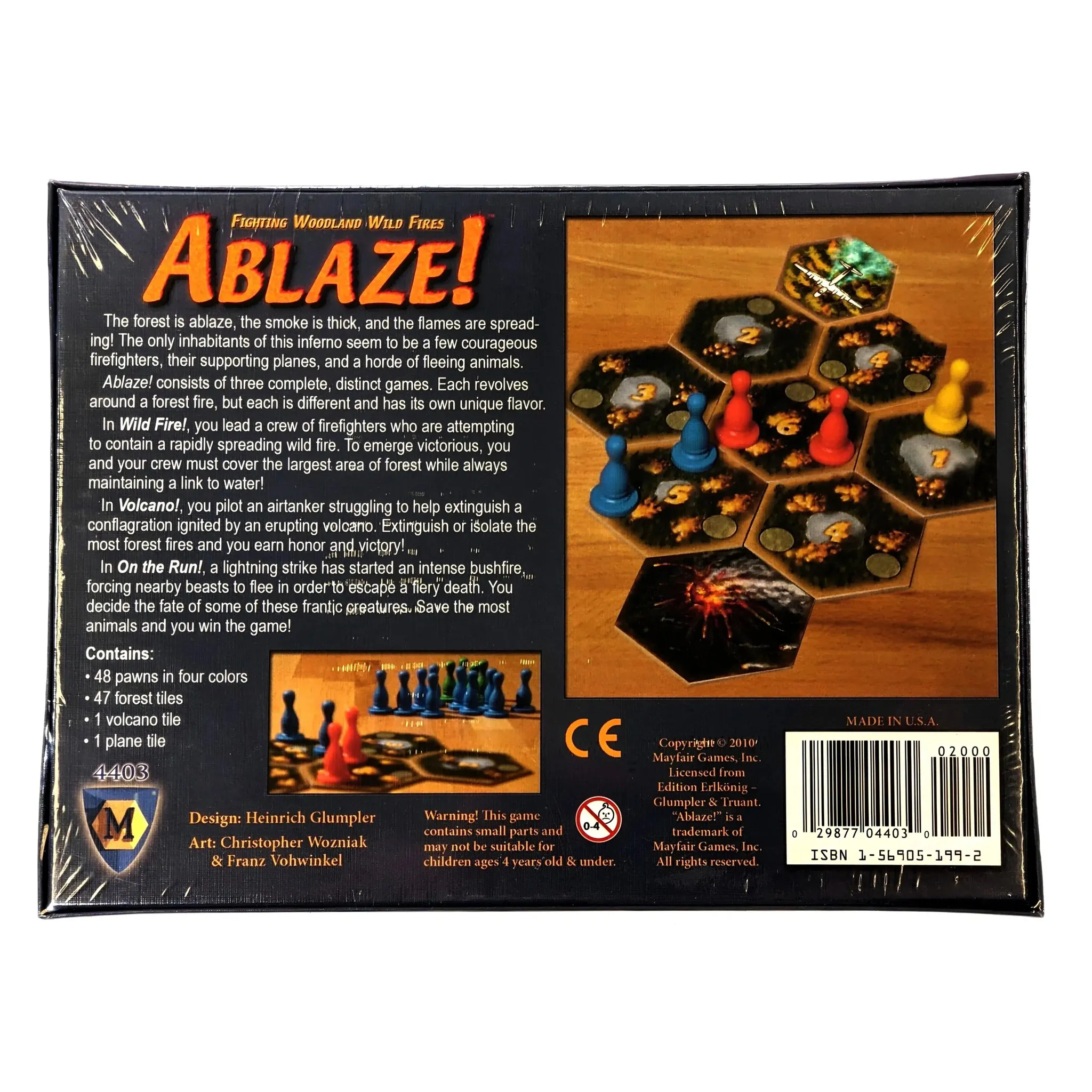 Ablaze! Fighting Woodland Wild Fires - Board Game - Mayfair Games - Image 3