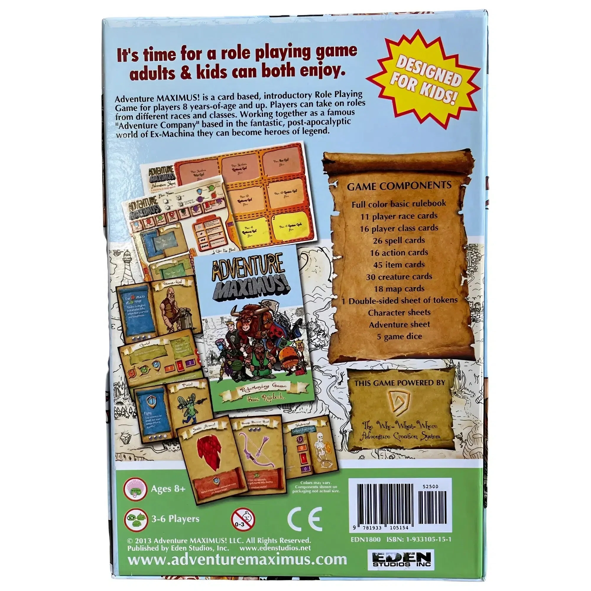 Adventure Maximus! - Roleplaying Card Game Starter Set - Eden Studios - Image 8