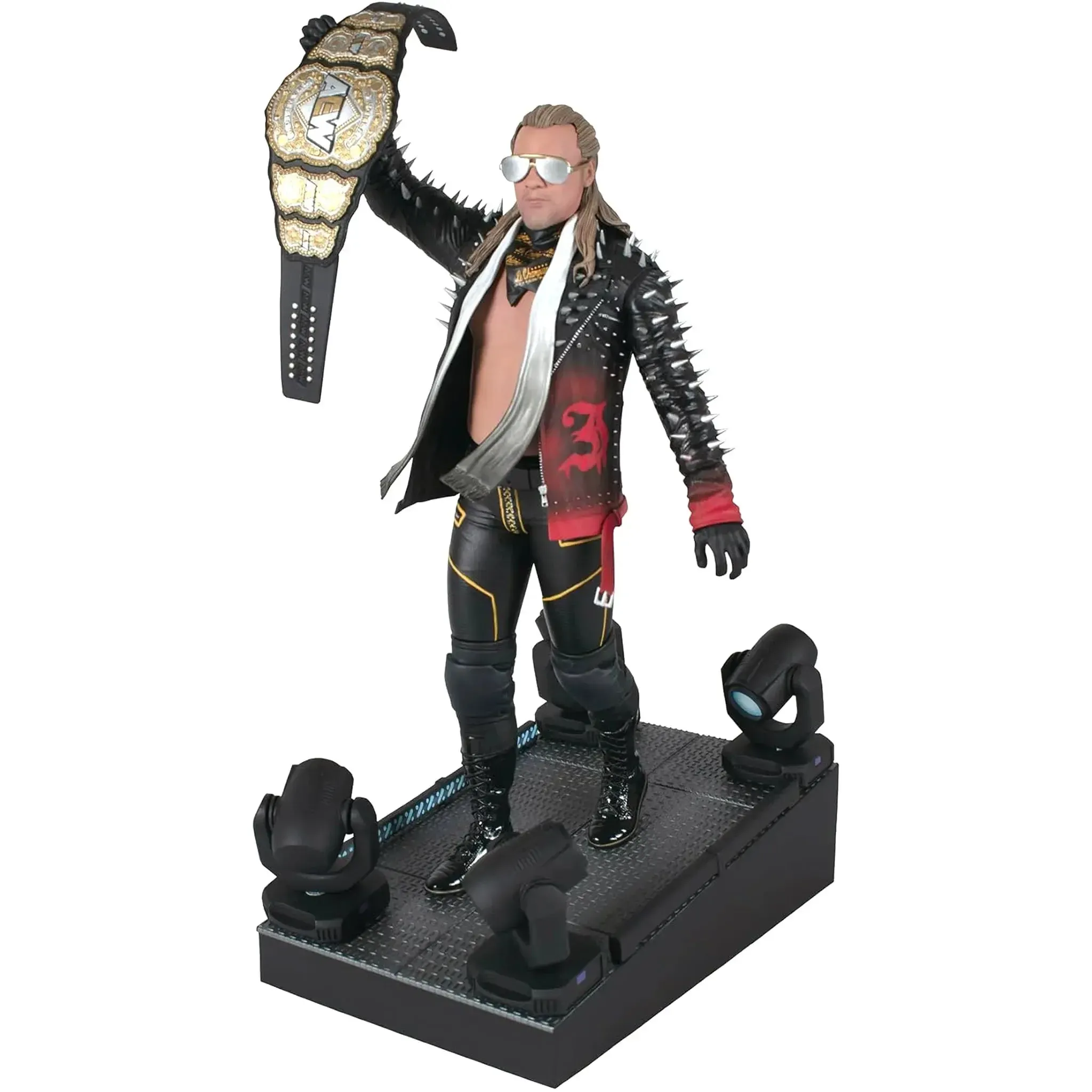 AEW [All Elite Wrestling] - Chris Jericho Statue Figure (1:8 Scale) - Diamond Select Toys - Gallery Diorama Series - (2024) - Image 4