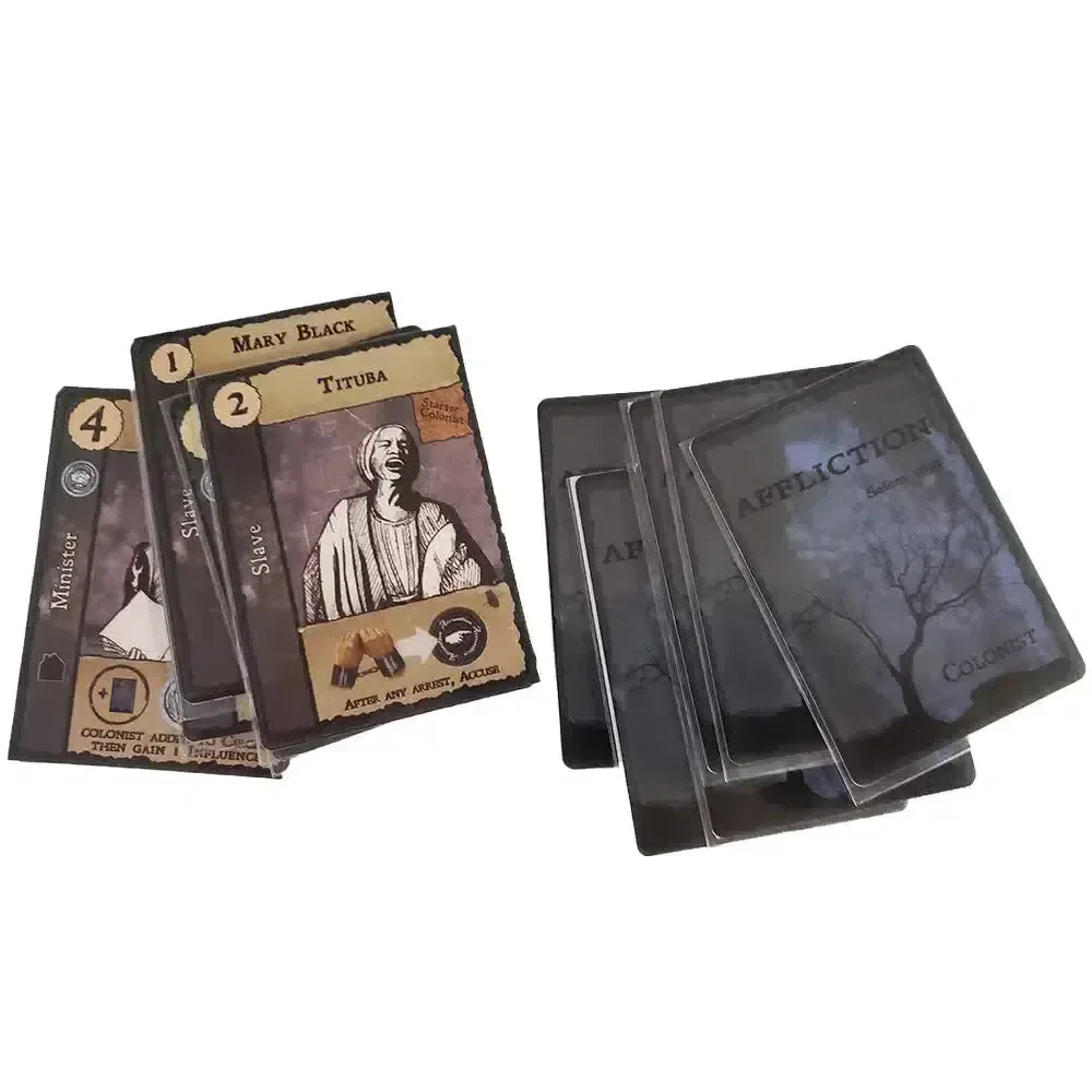 Affliction Salem 1692 - Worker Placement Historical Board Game for Family, and Adults (2-4 Players, Ages 12+) - DPH Games - Image 6
