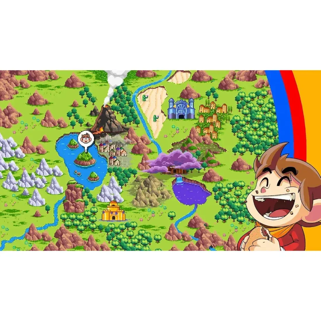 Alex Kidd in Miracle World DX - Action/Adventure Fantasy Video Game for Family, Adults, and Children (1 Player, Age 6+) - Merge Games - Image 6