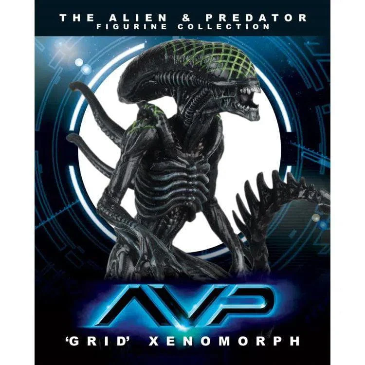 Alien vs. Predator - Xenomorph Grid Figure - Eaglemoss - Hero Collector - Image 5
