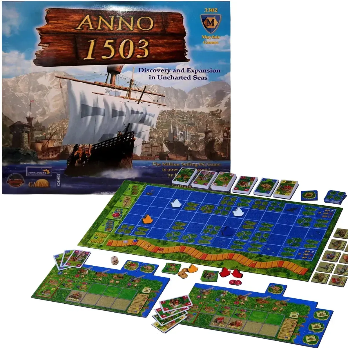 Anno 1503 - Economic Civilization Board Game for Family and Adults (2-4 Players, Age 10+) - Mayfair Games - Image 2