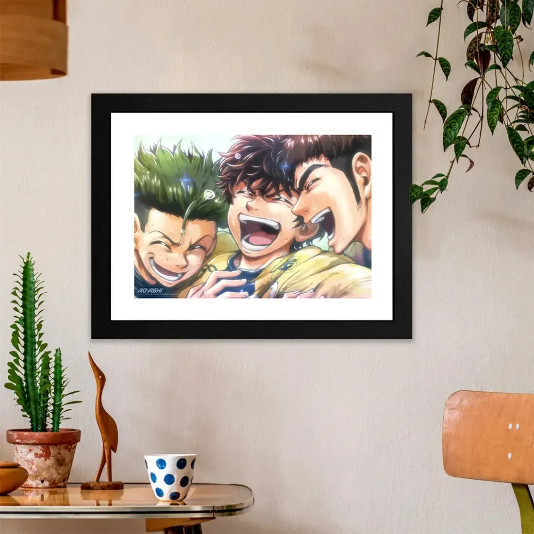 Ao Ashi - Team Victory Framed Print (12"x16") - ABYstyle - Image 3