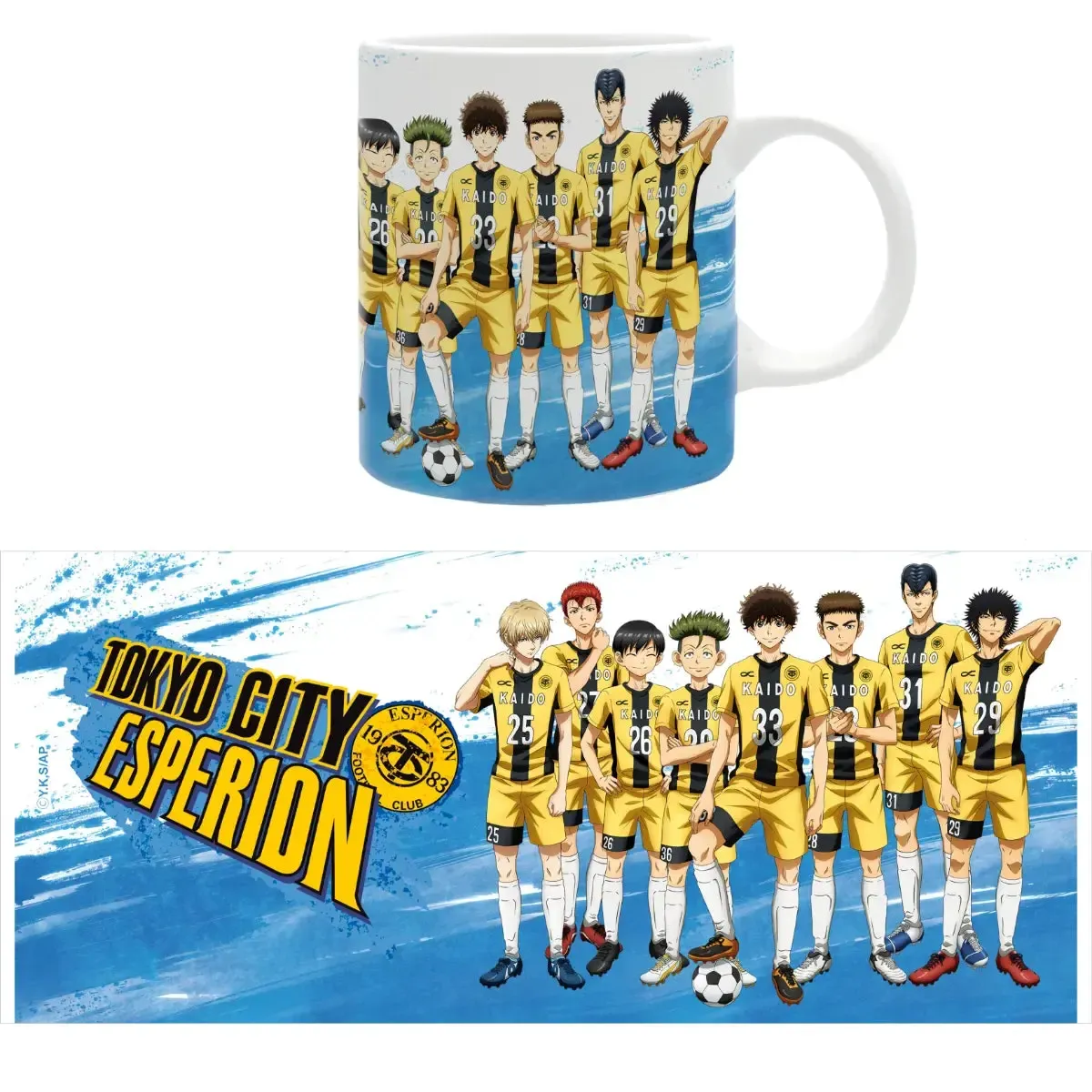Ao Ashi - Tokyo City Esperion Football Club Mug (Ceramic, 11 oz.) - ABYstyle - Image 2