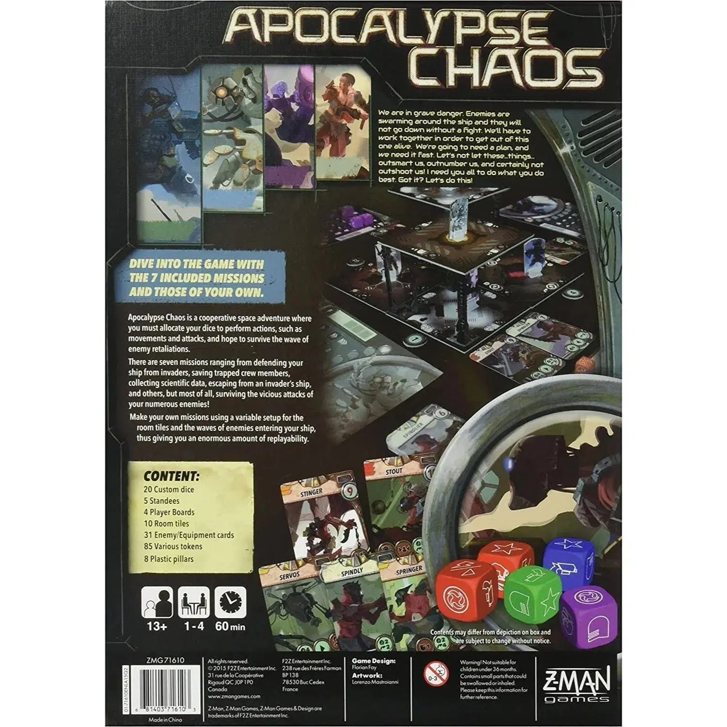 Apocalypse Chaos - Board Game - Image 2