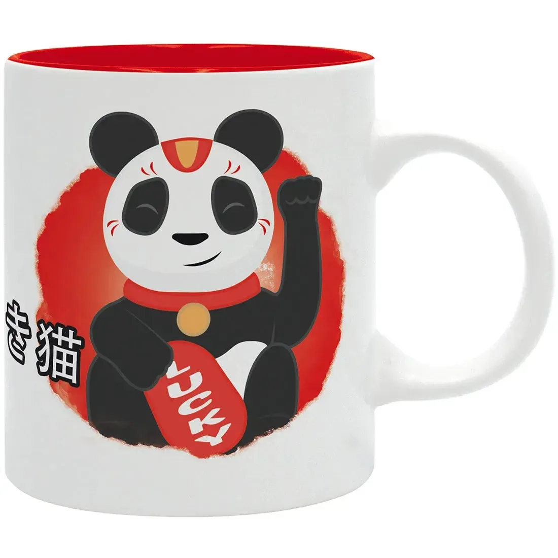 Asian Art - Lucky Panda Mug (Ceramic, 11 oz.) - ABYstyle - Image 2