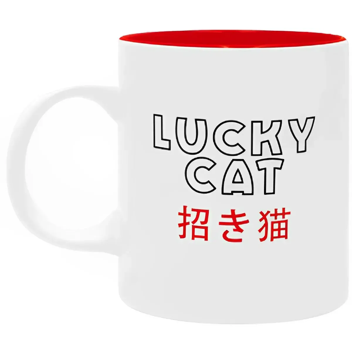 Asian Art - Maneki-neko "Lucky Cat" Mug (Ceramic, 11 oz.) - ABYstyle - Image 2