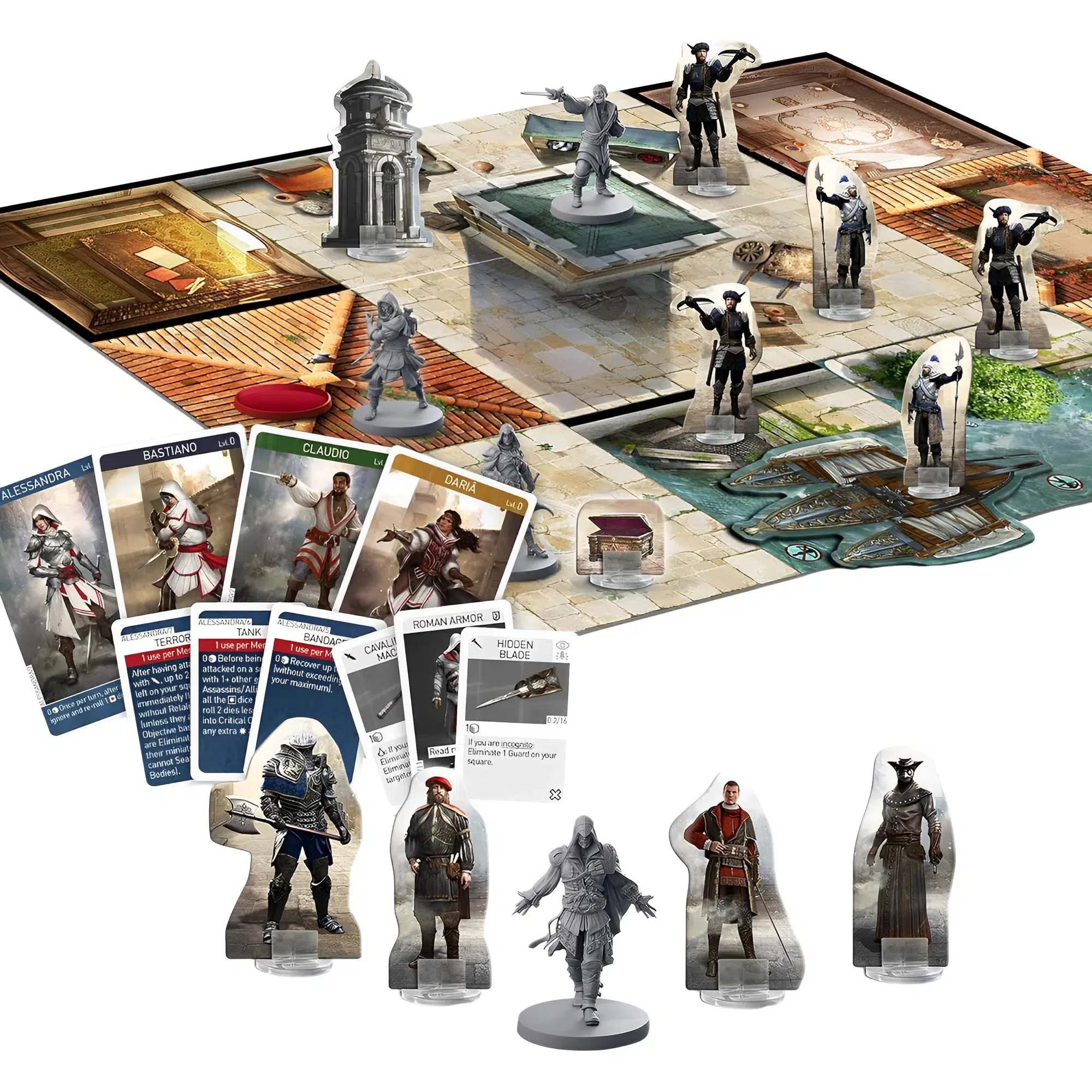 Assassins Creed Brotherhood of Venice - Board Game - Triton Noir - Image 2