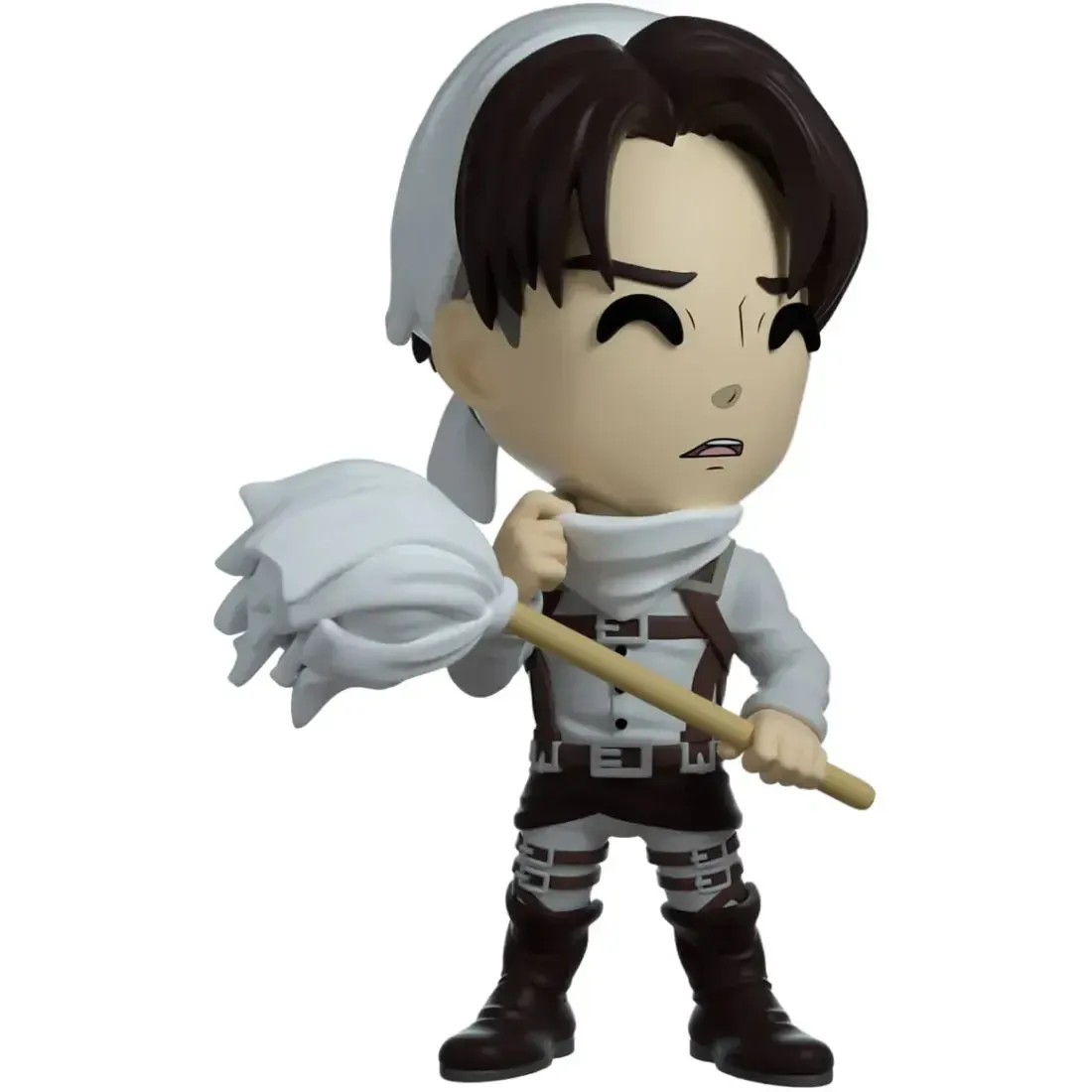 Attack on Titan - Cleaning Outfit Levi Figure (4.4") - Youtooz - Image 4