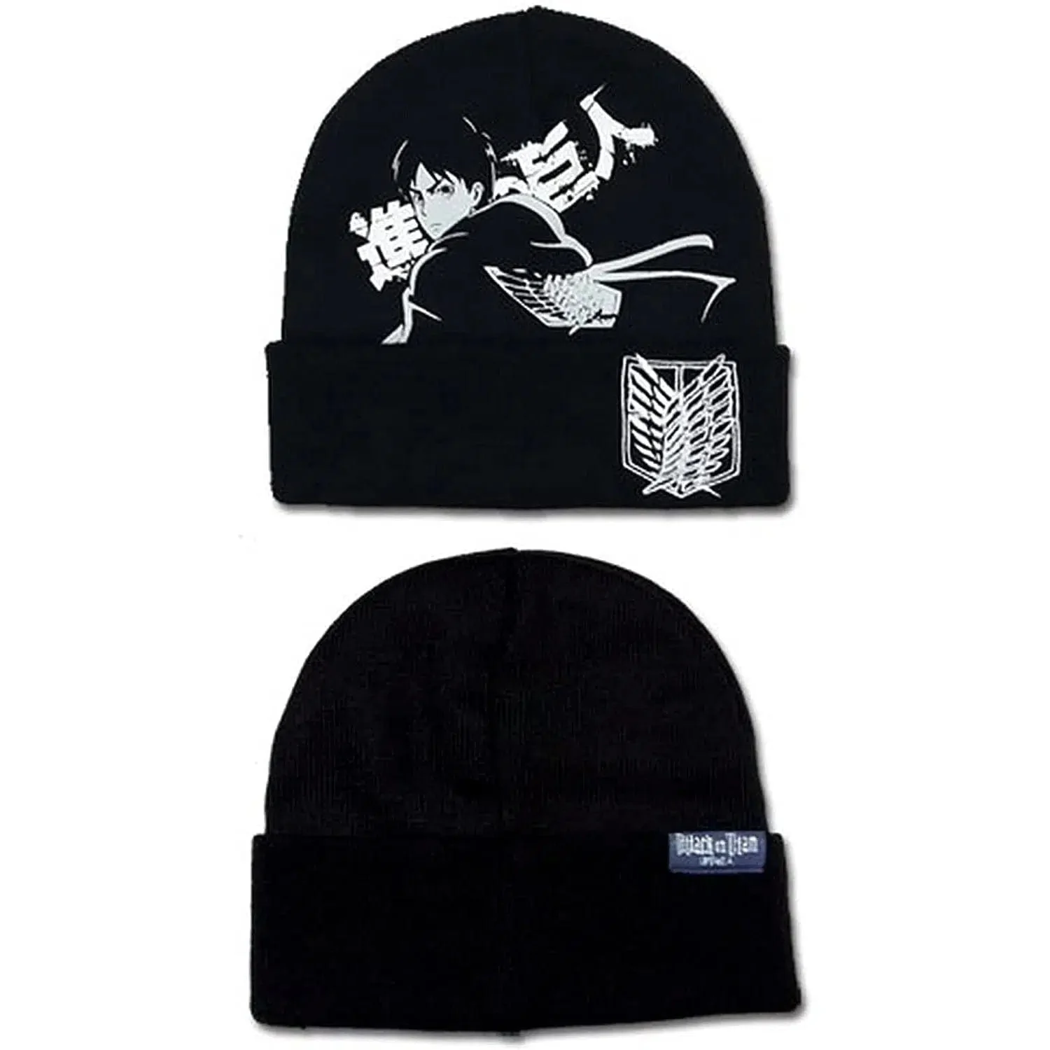 Attack on Titan - Eren Jaeger Scout Regiment Beanie Hat (Black) - Great Eastern - Image 3