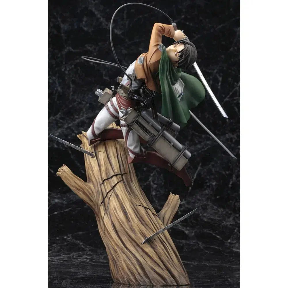 Attack on Titan - Levi Ackerman  Figure (Renewal Package Version) - Kotobukiya - ArtFX J - Image 8