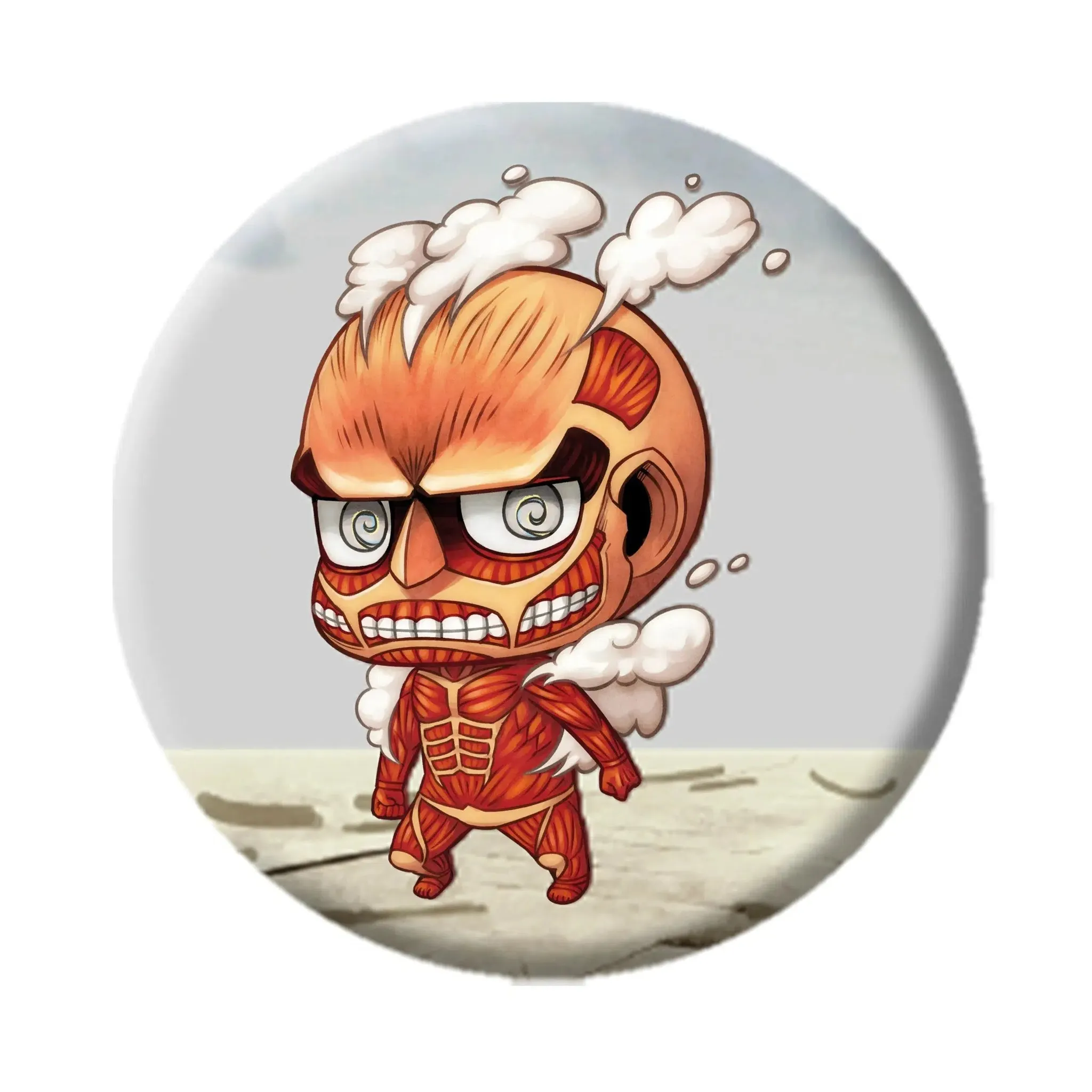 Attack on Titan [Season 1] - Chibi Characters & Titans Pin Badge Pack - ABYstyle - Image 3