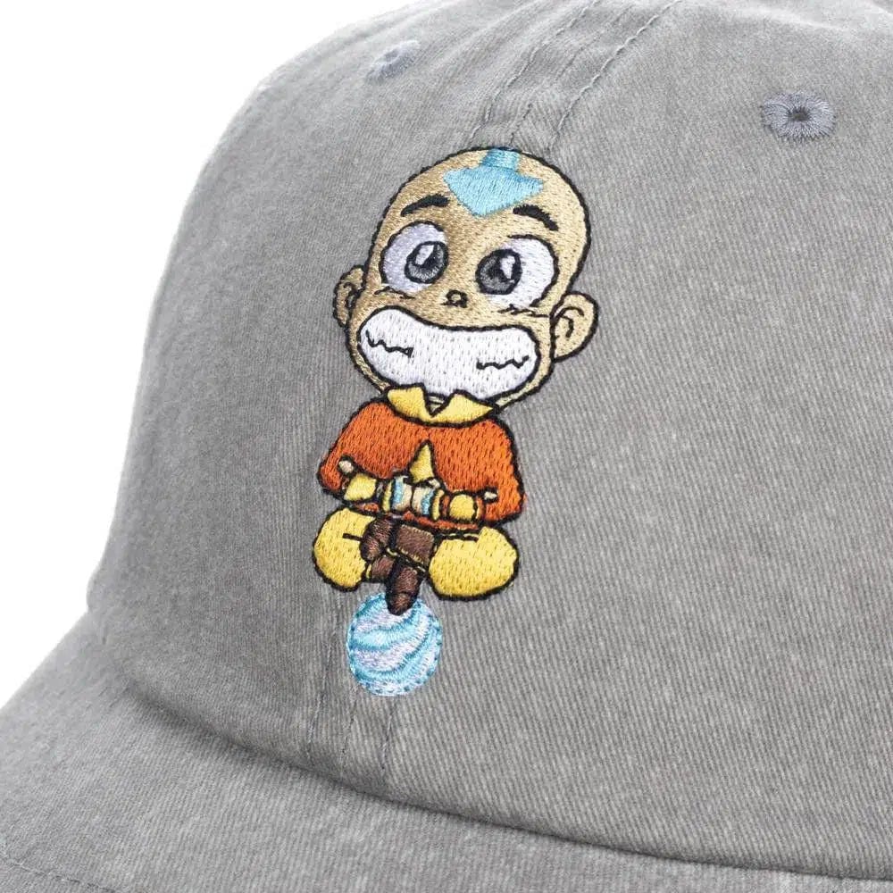 Avatar: The Last Airbender - Aang Air Scooter Hat (Gray, Embroidered) - Bioworld - Image 5