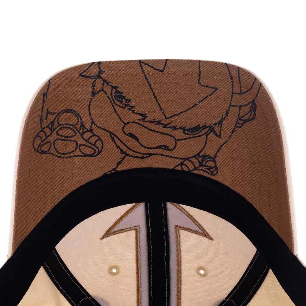 Avatar: The Last Airbender - Appa Cosplay Snapback Hat (Pre-Curved Bill) - Bioworld - Image 6