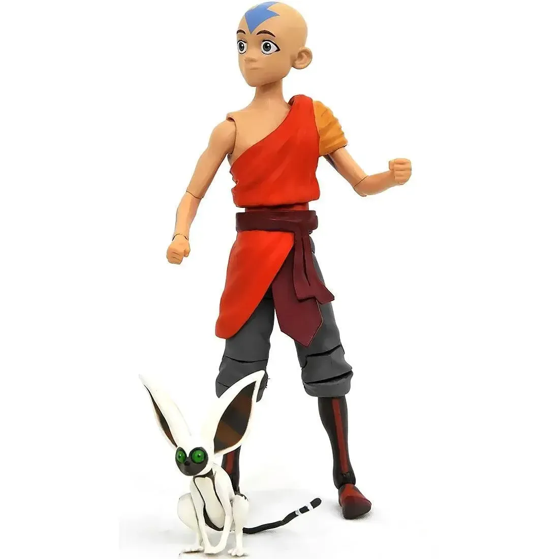 Avatar The Last Airbender [Season 3] - Aang & Momo Action Figure (7) - Diamond Select Toys - Series 1 - Image 2