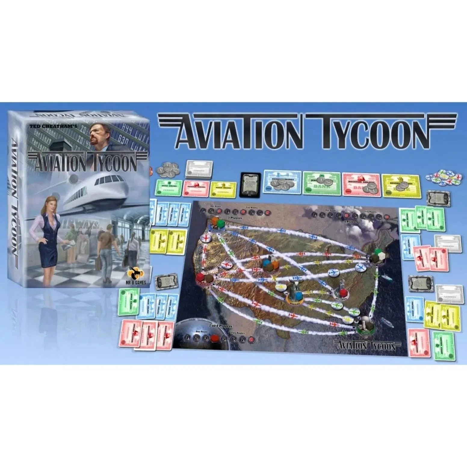 Aviation Tycoon - Board Game - Image 2
