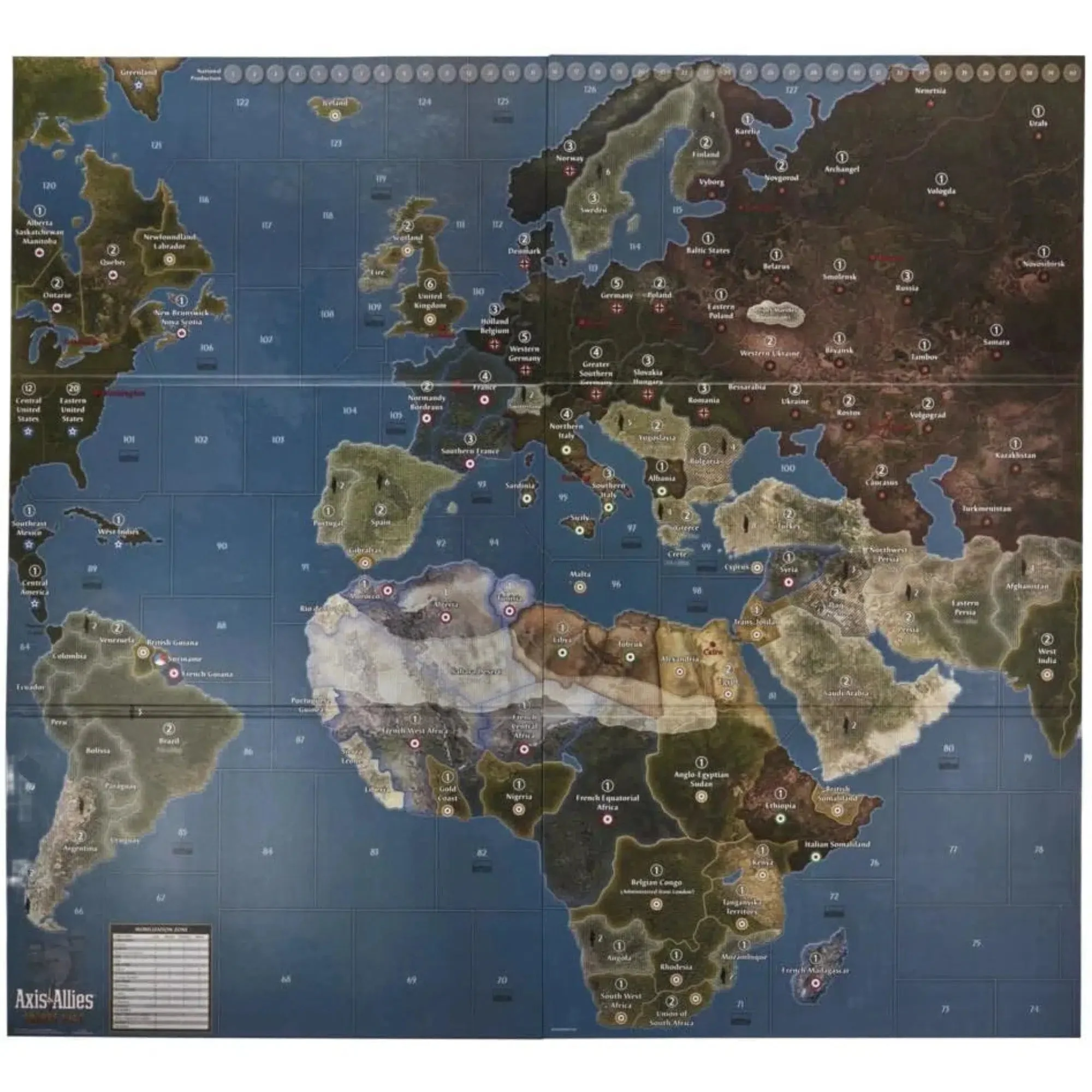 Axis & Allies: Europe 1940 (Second Edition) - Strategy World War II Board Game for Adults (2-5 Players, Ages 12+) - Avalon Hill - Image 7