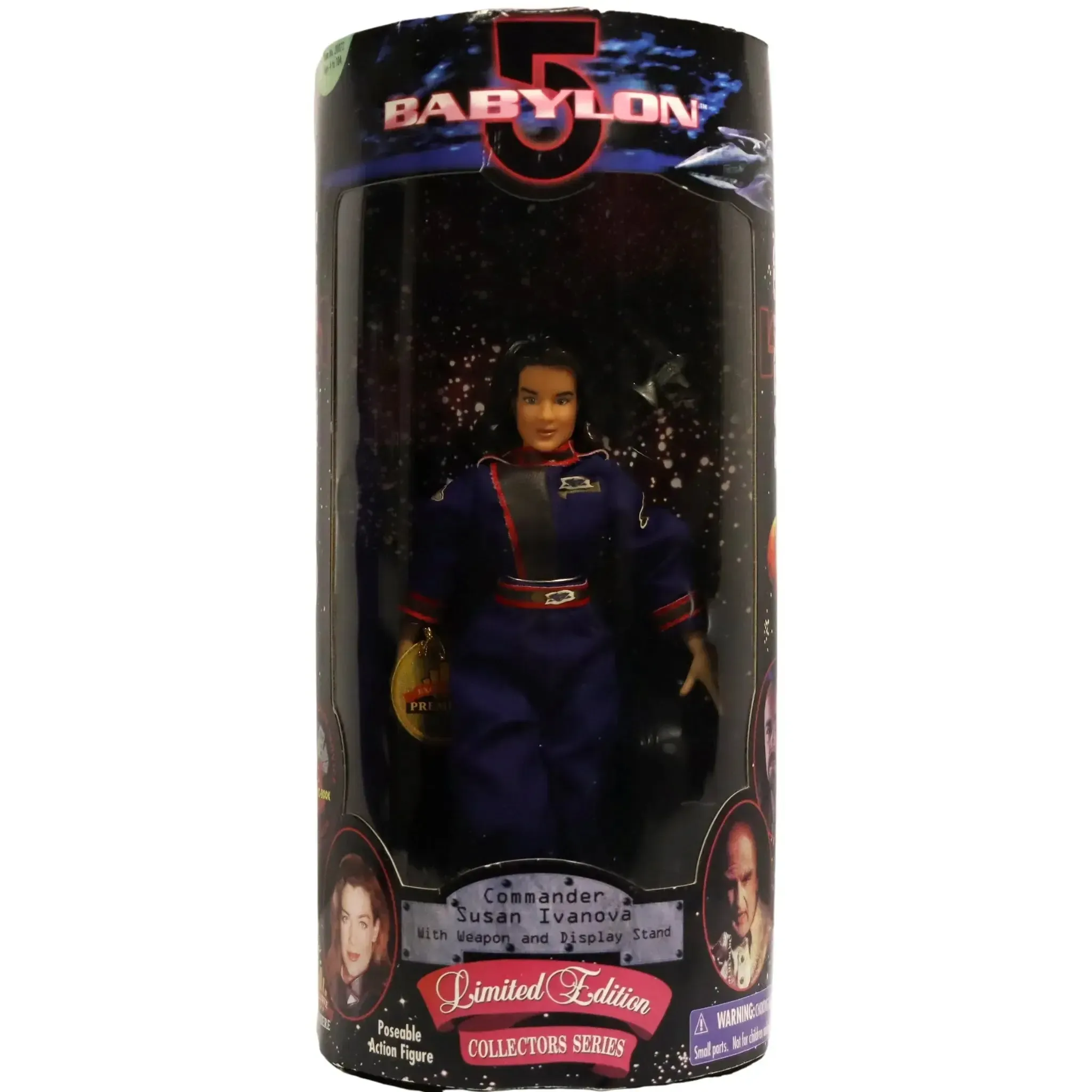 Babylon 5 - Commander Susan Ivanova Poseable Action Figure (8") - Exclusive Toy Products - Exclusive Premiere Limited Edition Collector's Series - (1998)