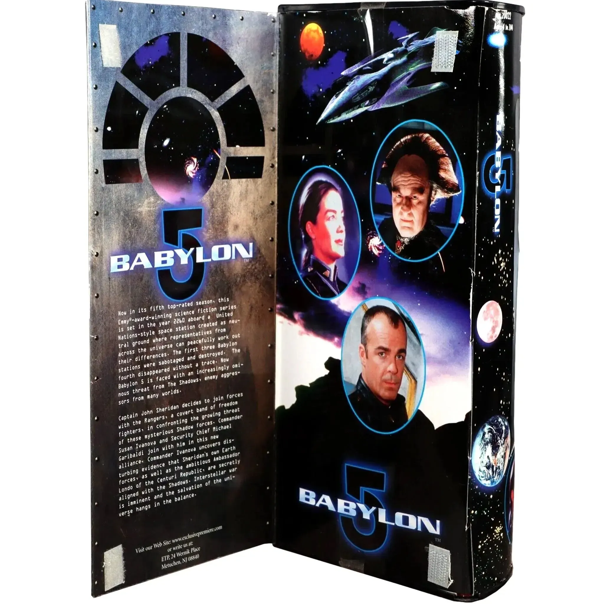 Babylon 5 - Garibaldi Poseable Action Figure (9") - Exclusive Toy Products - Exclusive Premiere Limited Edition Collector's Series - (1997) - Image 2