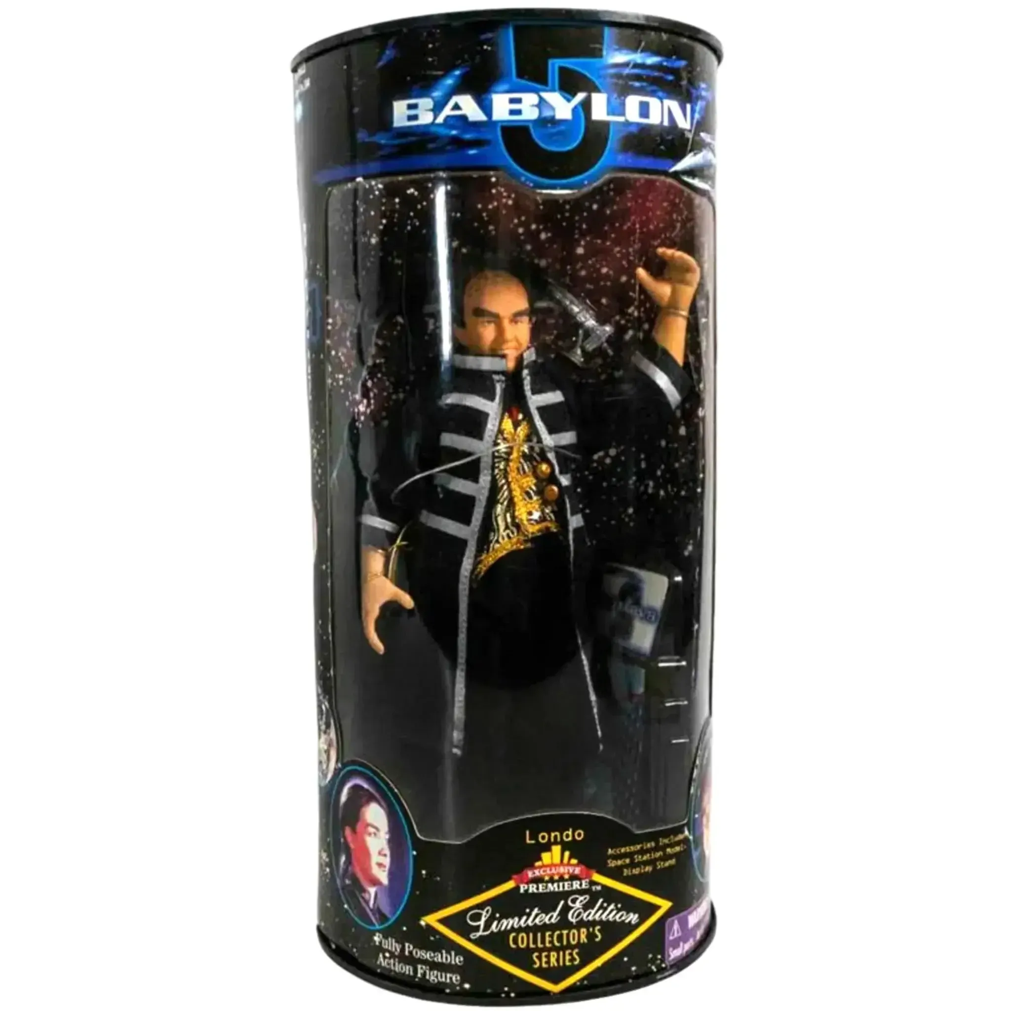 Babylon 5 - Londo Poseable Action Figure (9") - Exclusive Toy Products - Exclusive Premiere Limited Edition Collector's Series - (1997)