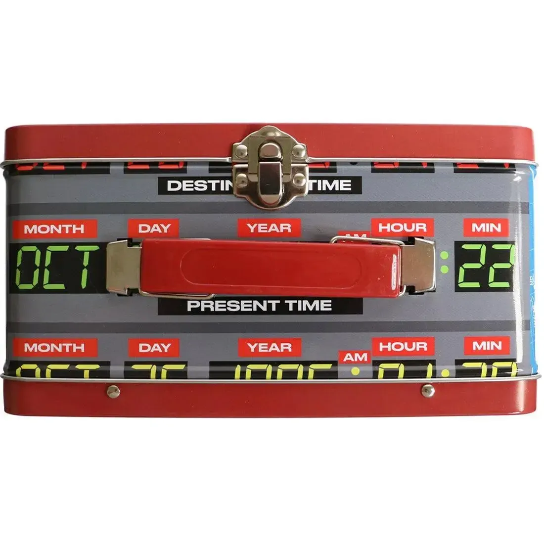 Back to the Future - DeLorean Lunchbox & Beverage Container Set - Surreal Entertainment - PREVIEWS Exclusive, Tin Titans Series - Image 10