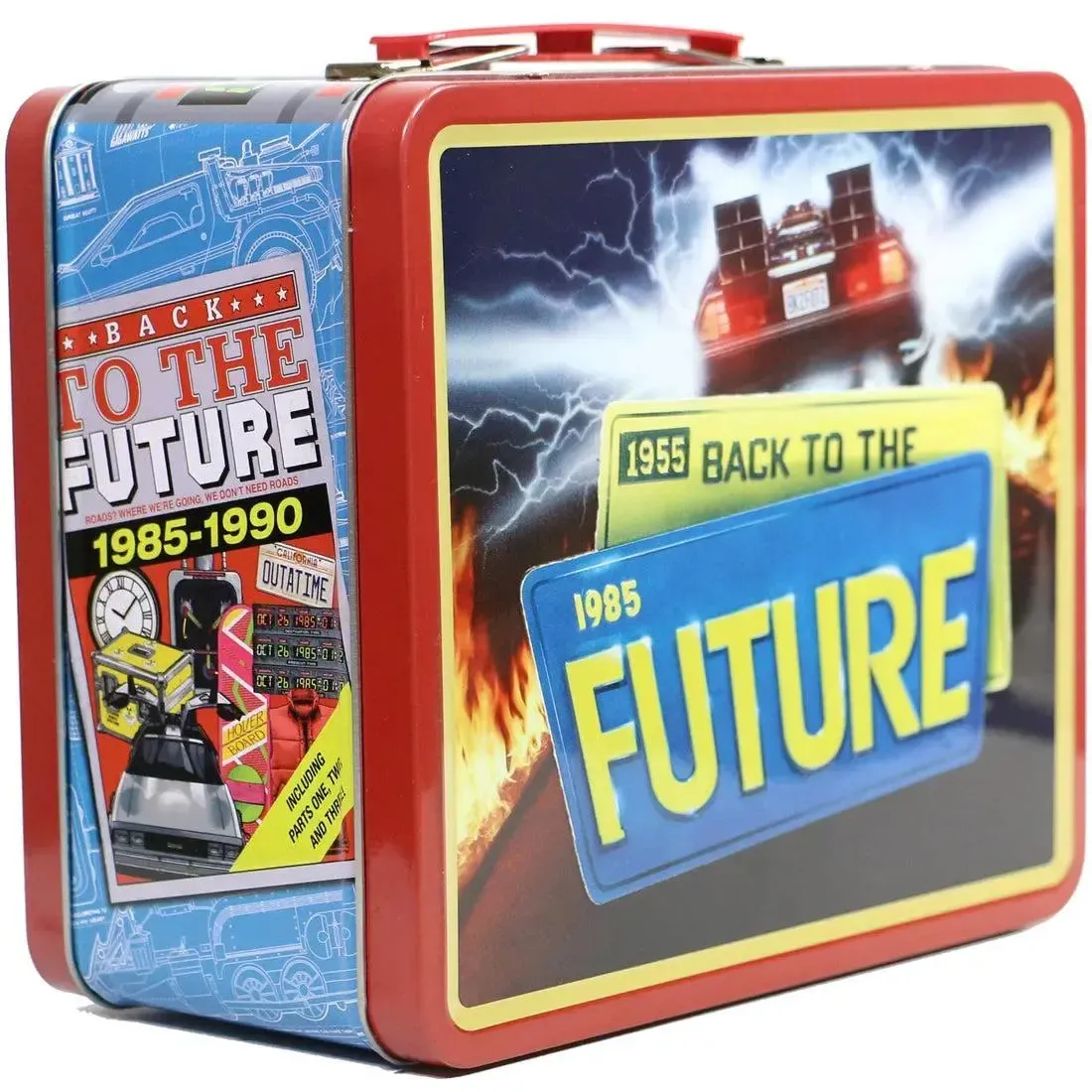 Back to the Future - DeLorean Lunchbox & Beverage Container Set - Surreal Entertainment - PREVIEWS Exclusive, Tin Titans Series - Image 4