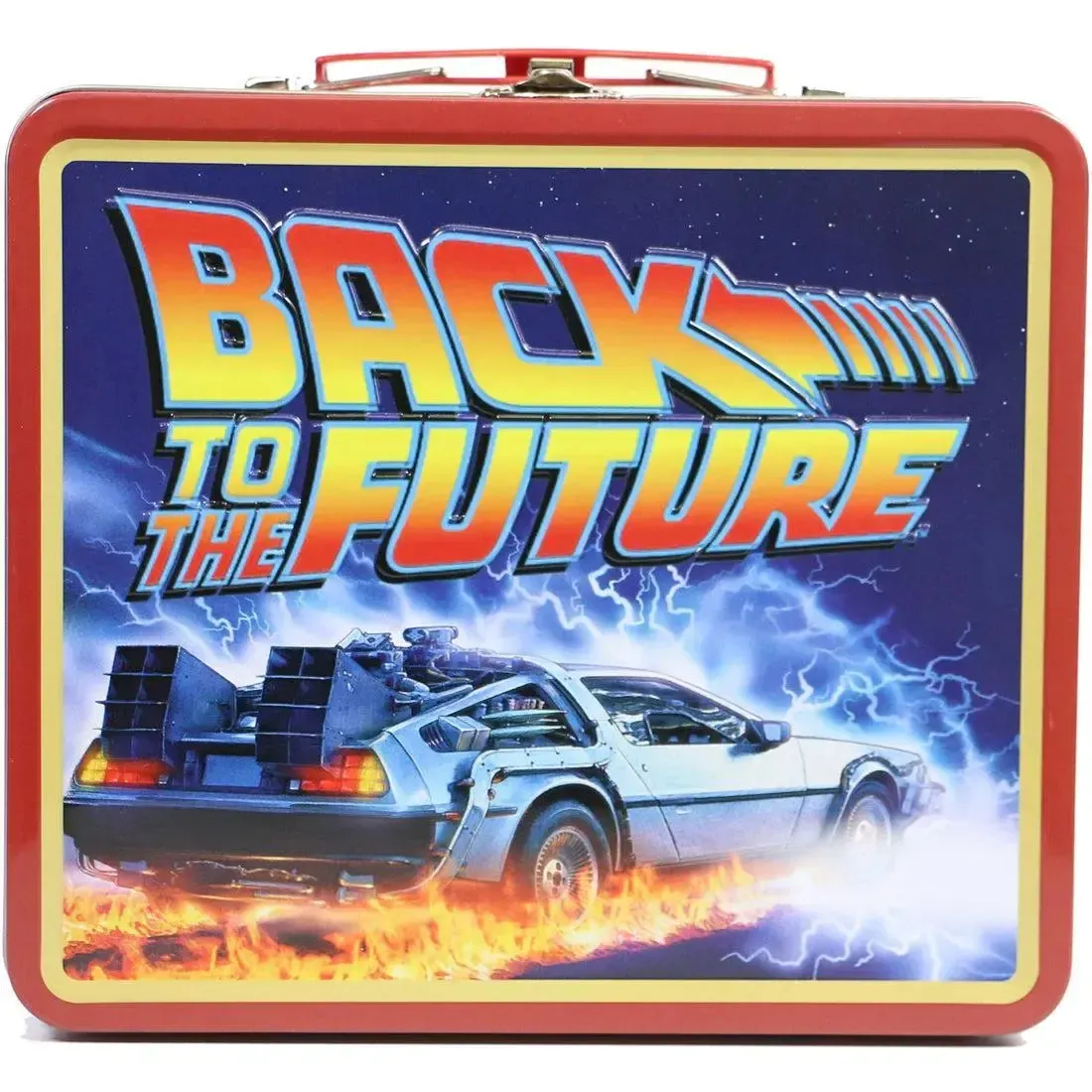 Back to the Future - DeLorean Lunchbox & Beverage Container Set - Surreal Entertainment - PREVIEWS Exclusive, Tin Titans Series - Image 6