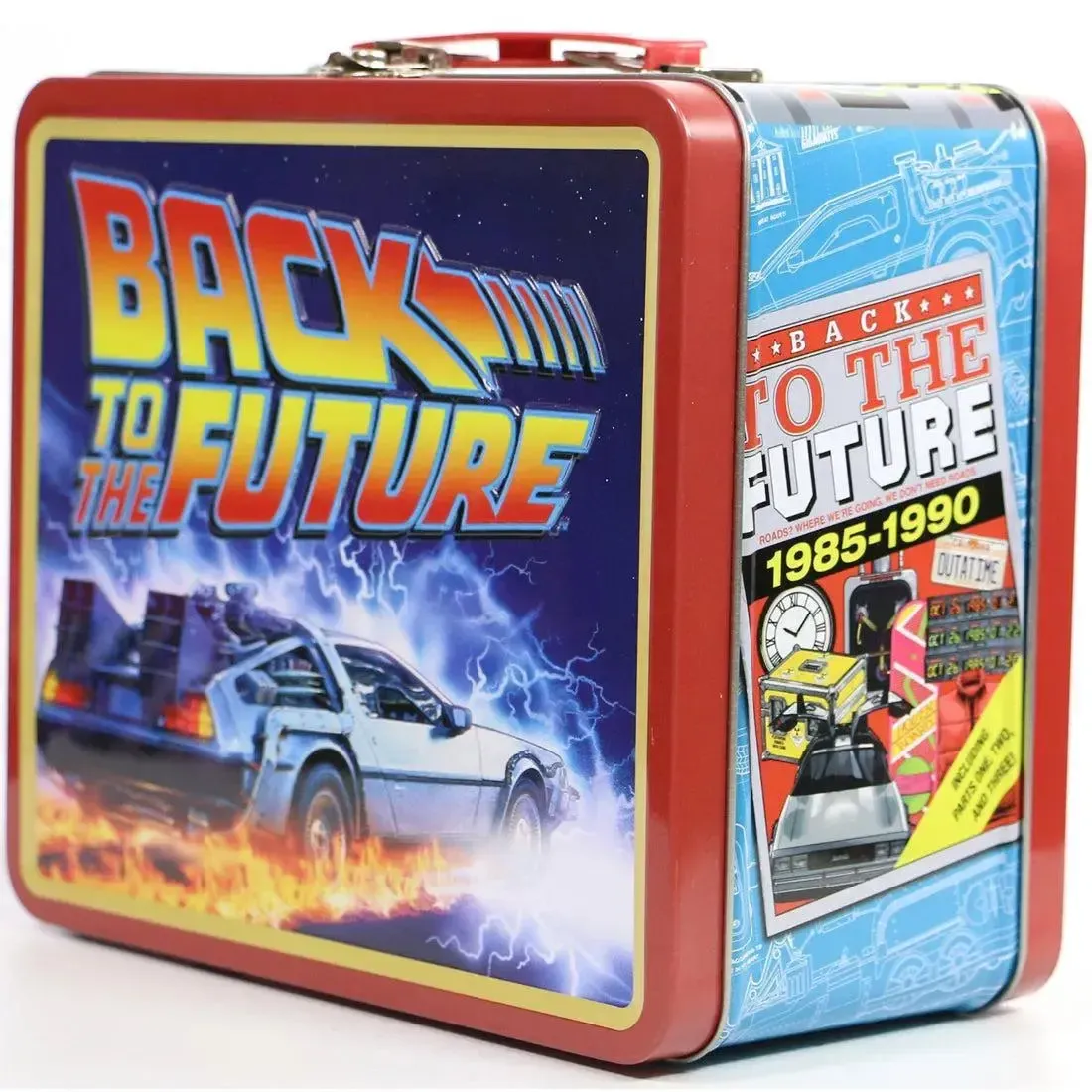 Back to the Future - DeLorean Lunchbox & Beverage Container Set - Surreal Entertainment - PREVIEWS Exclusive, Tin Titans Series - Image 7