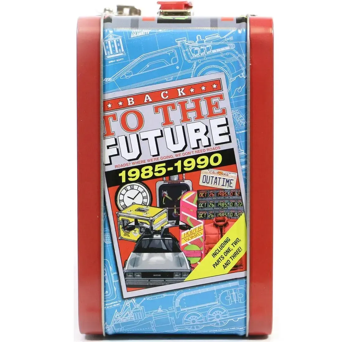 Back to the Future - DeLorean Lunchbox & Beverage Container Set - Surreal Entertainment - PREVIEWS Exclusive, Tin Titans Series - Image 9