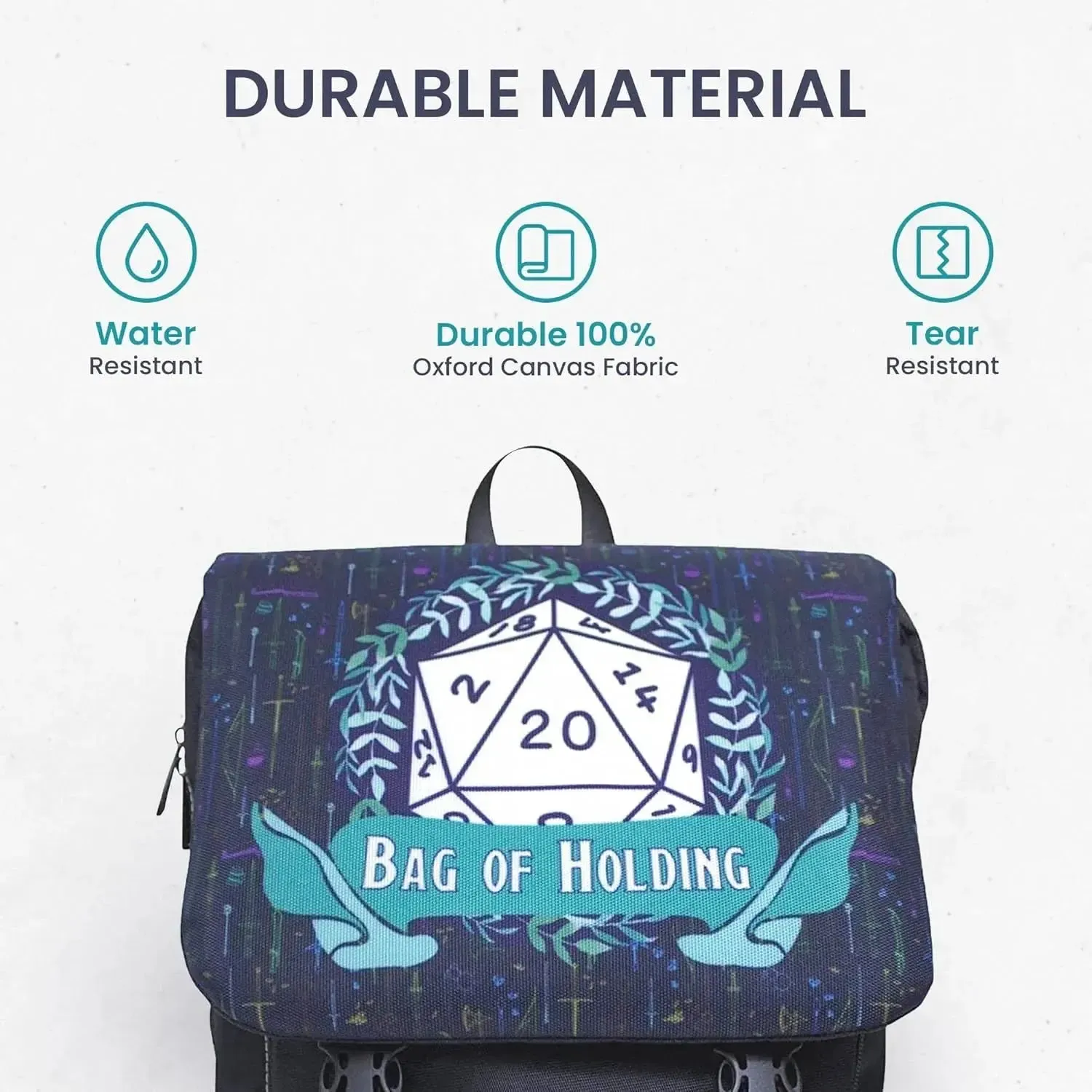 Bag of Holding Laptop Backpack for Tabletop Gamers - Adventurer's Forge - Image 11