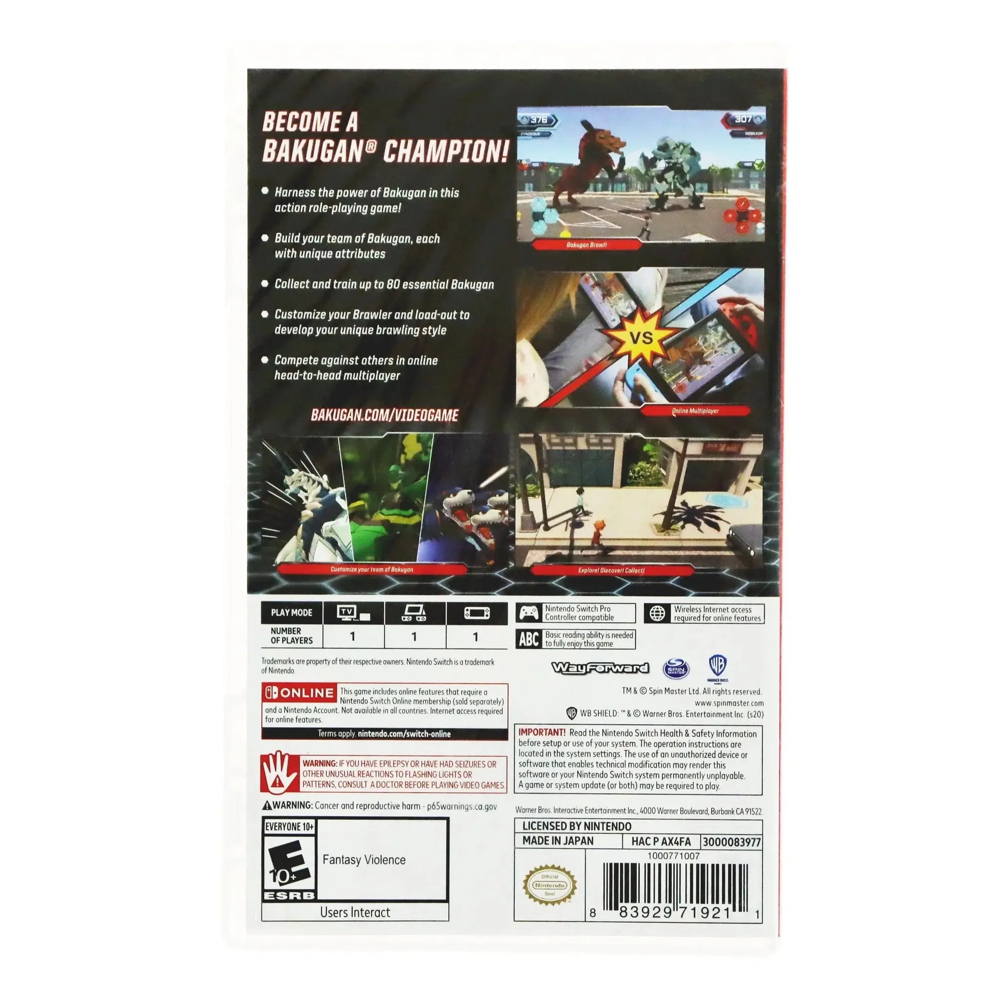 Bakugan: Champions of Vestroia - Nintendo Switch - Image 3