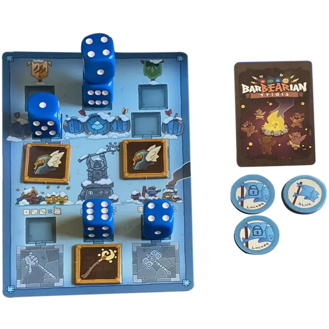 BarBEARian Battlegrounds - Worker Placement War Board Game for Family, Adults, and Children (2-4 Players, Ages 8+) - GreenBrier Games - Image 5