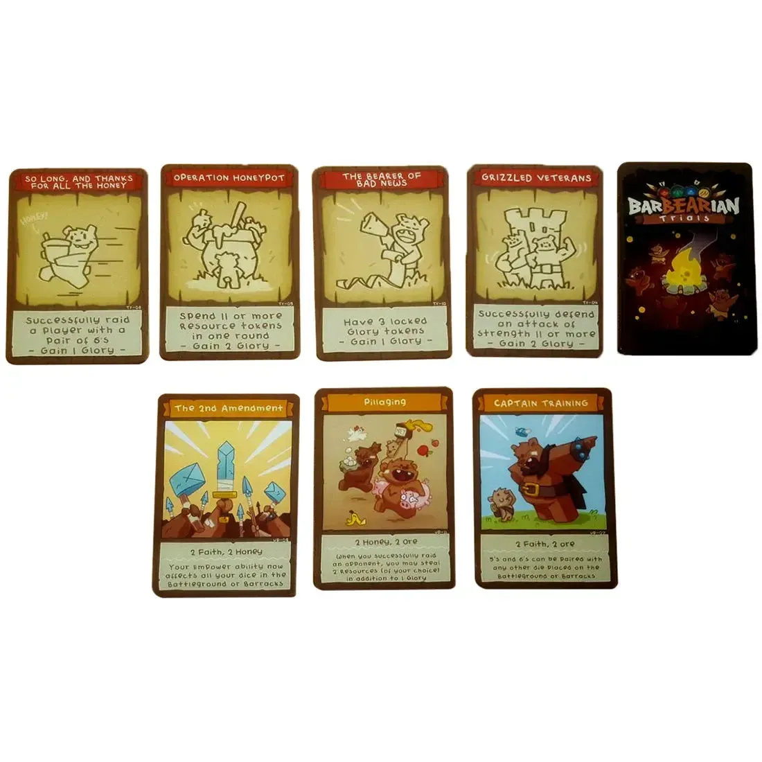 BarBEARian Battlegrounds - Worker Placement War Board Game for Family, Adults, and Children (2-4 Players, Ages 8+) - GreenBrier Games - Image 6