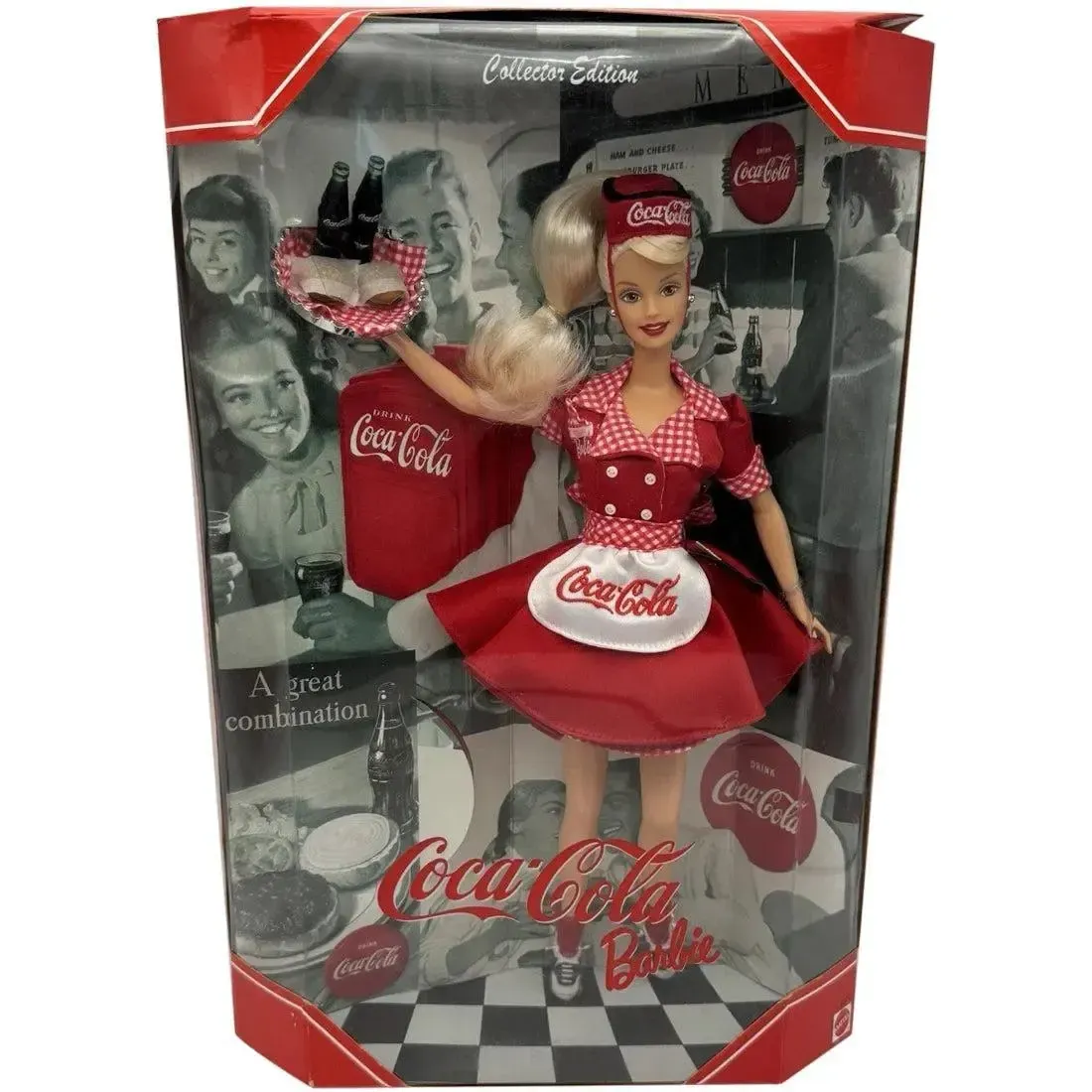 Barbie - Coca-Cola Barbie Doll (Collector Edition) - Mattel - Barbie Collectibles Series