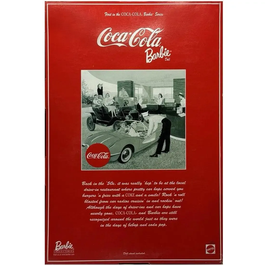 Barbie - Coca-Cola Barbie Doll (Collector Edition) - Mattel - Barbie Collectibles Series - Image 3
