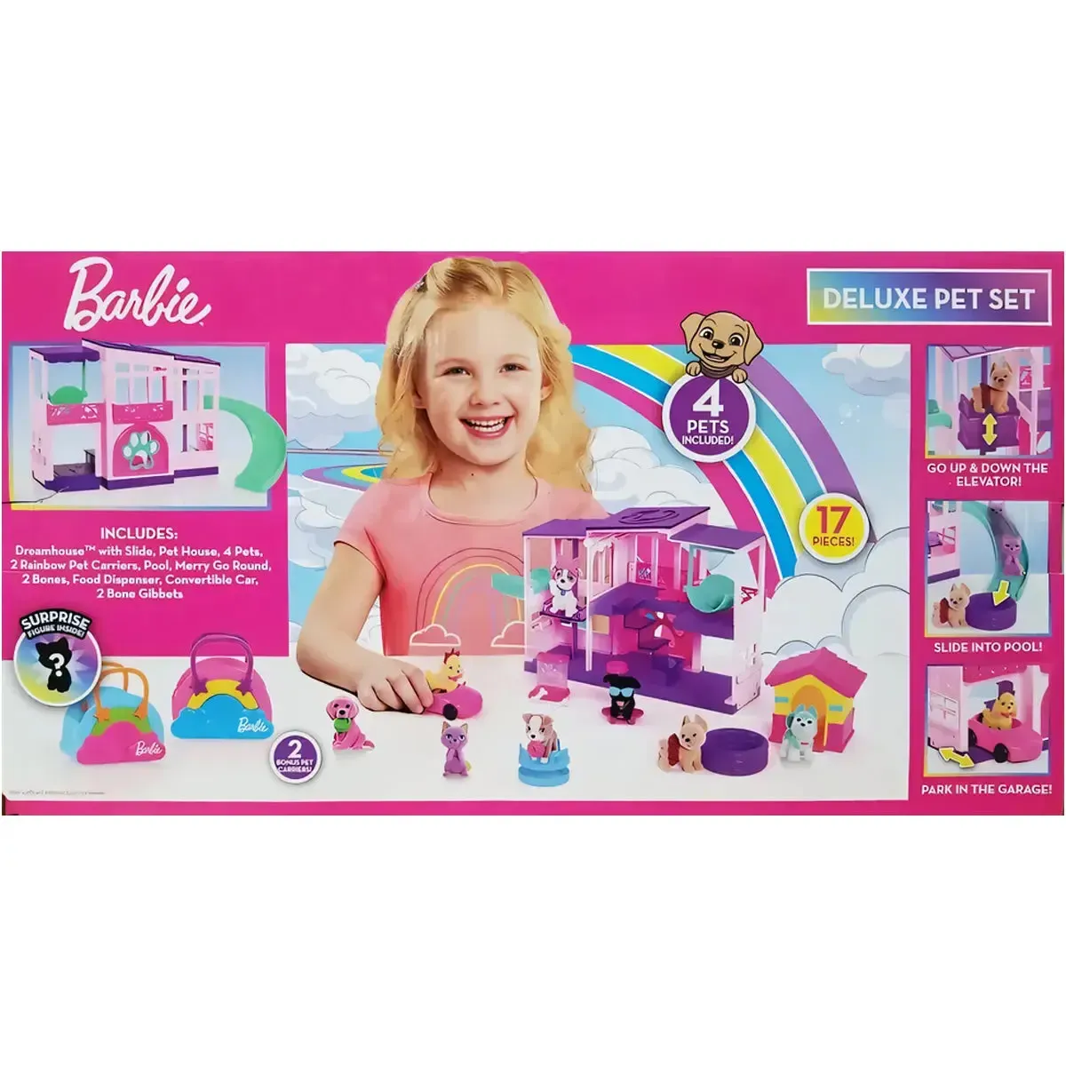 Barbie: Pets - Deluxe Pet Dreamhouse Toy Set - Just Play - Image 3