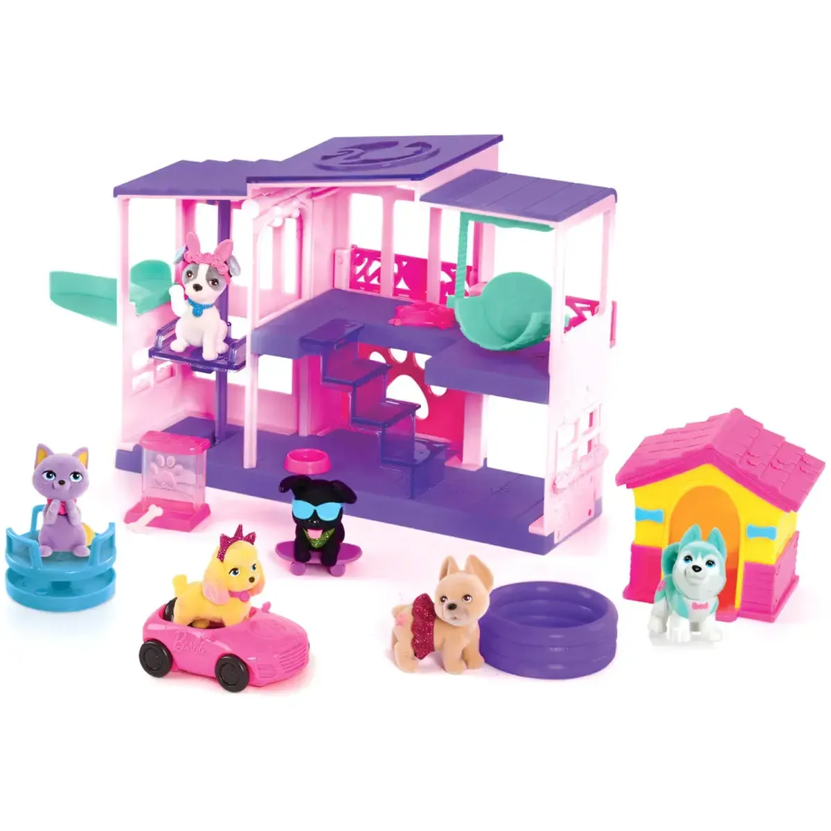 Barbie: Pets - Deluxe Pet Dreamhouse Toy Set - Just Play - Image 4