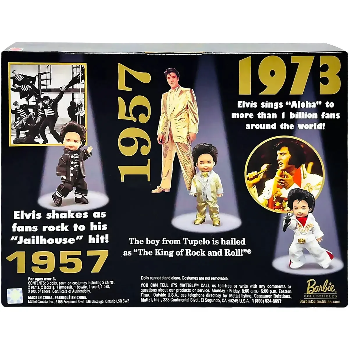 Barbie [Tommy] - Baby Elvis Presley Doll Figures (Collector Edition) - Mattel - Barbie Collectibles Series (2003) - Image 3