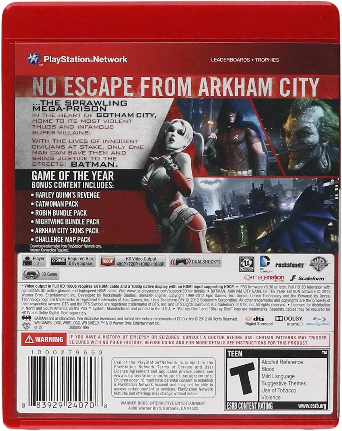 Batman: Arkham City (Game of The Year Edition) - PlayStation 3 - Image 3