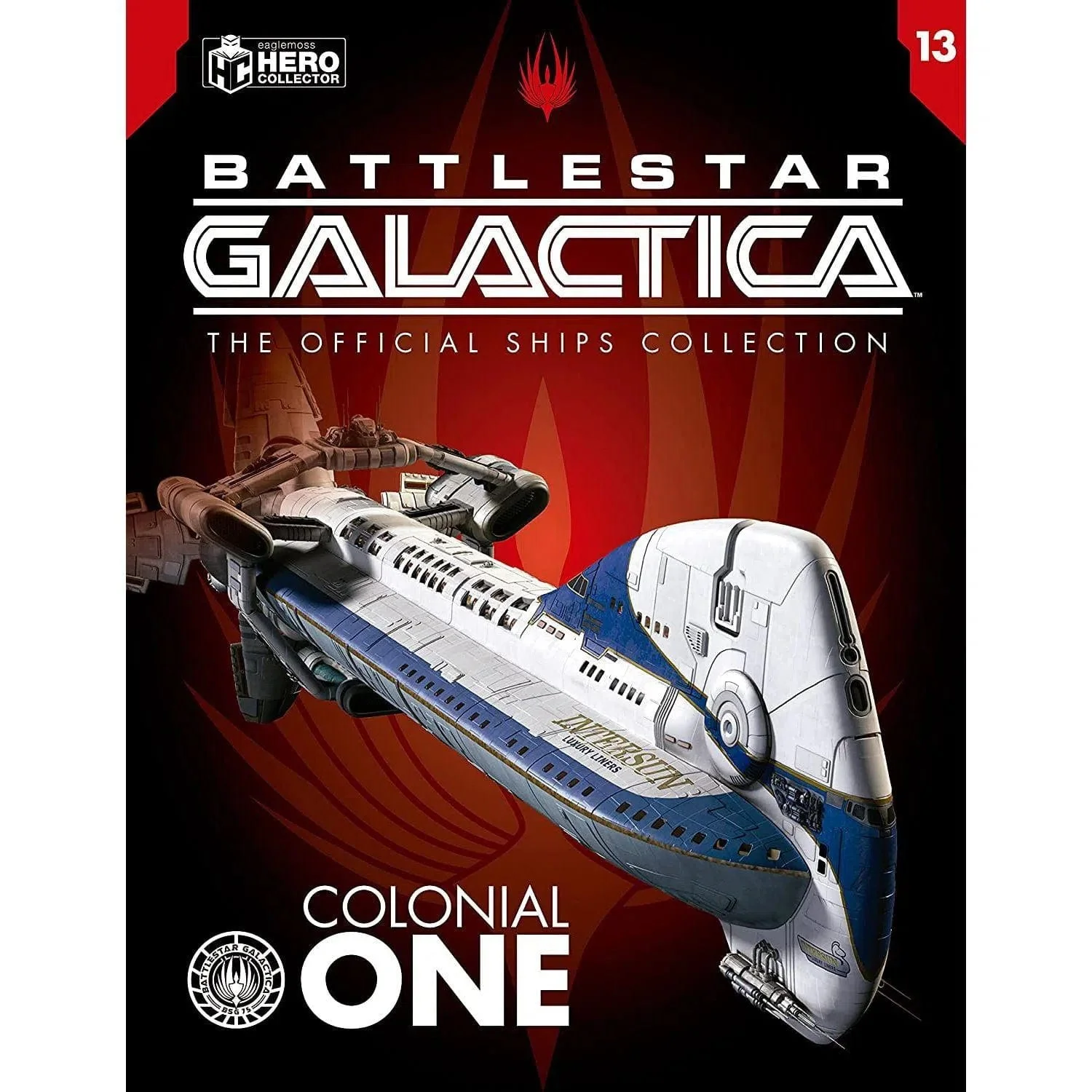 Battlestar Galactica - Colonial One Ship Figure - Eaglemoss - The Official Ships Collection - Image 5